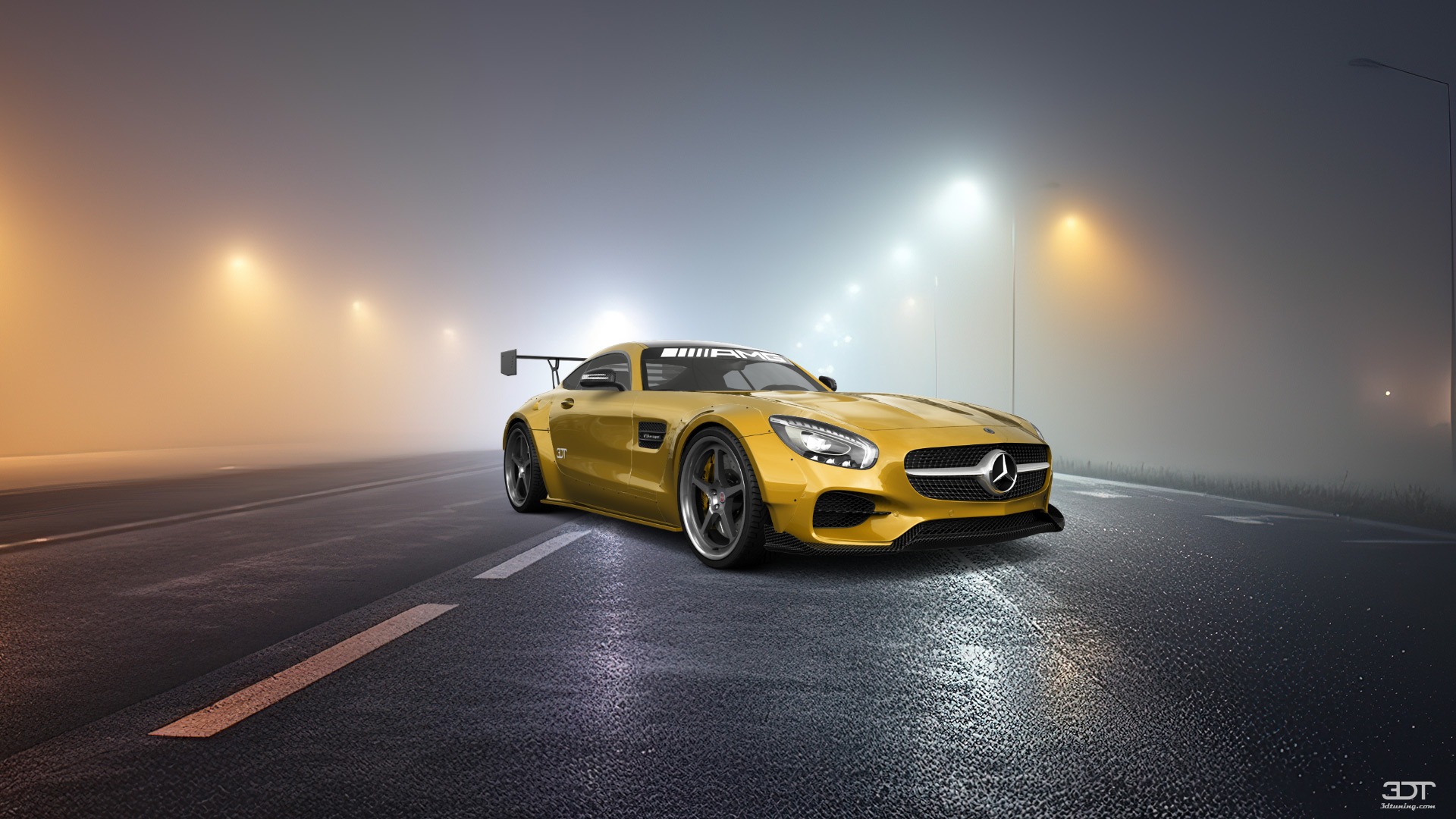 Mercedes AMG GT 2 door fastback coupe 2016