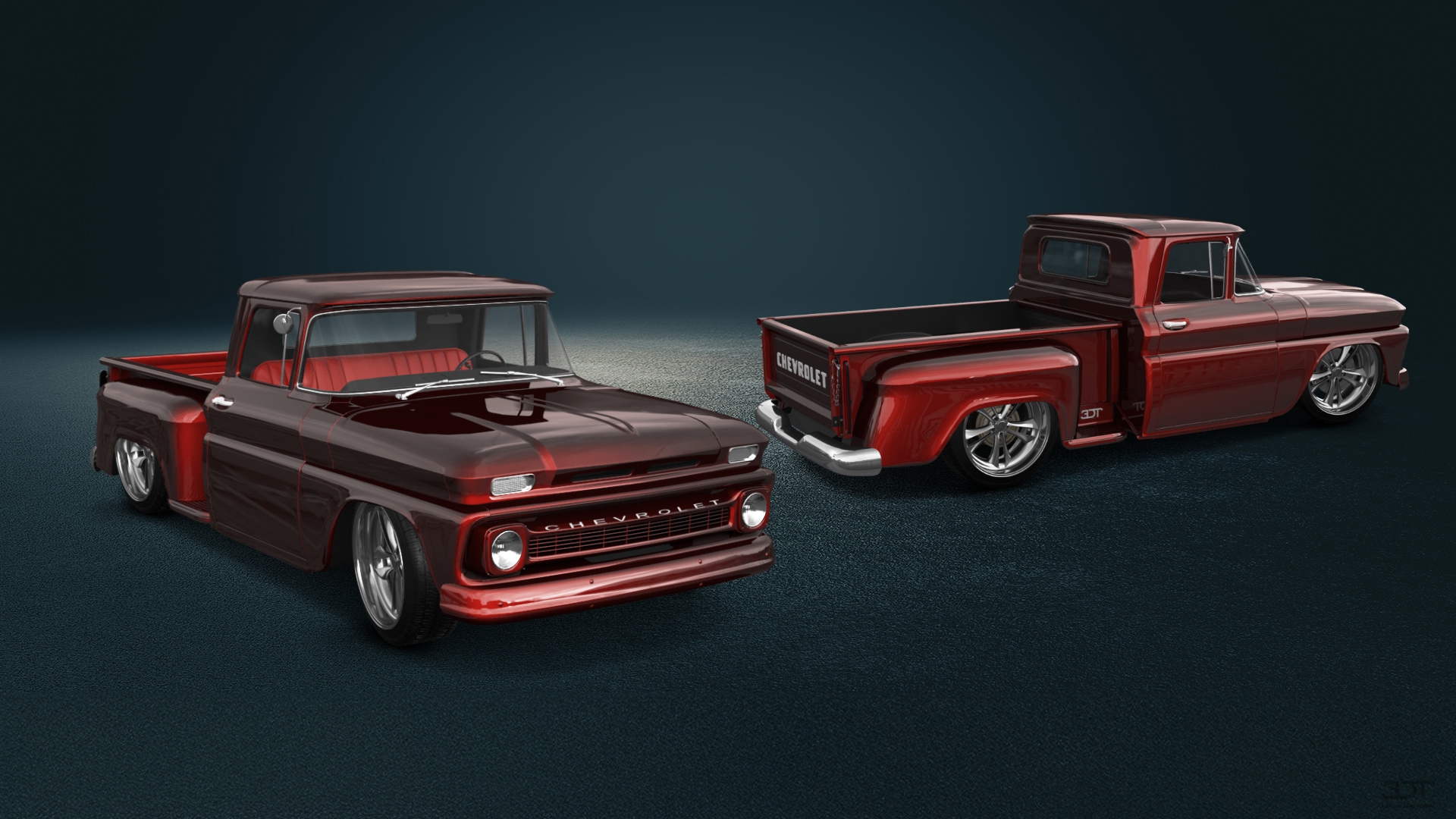 Chevrolet C-10 Stepside 2 Door pickup truck 1963