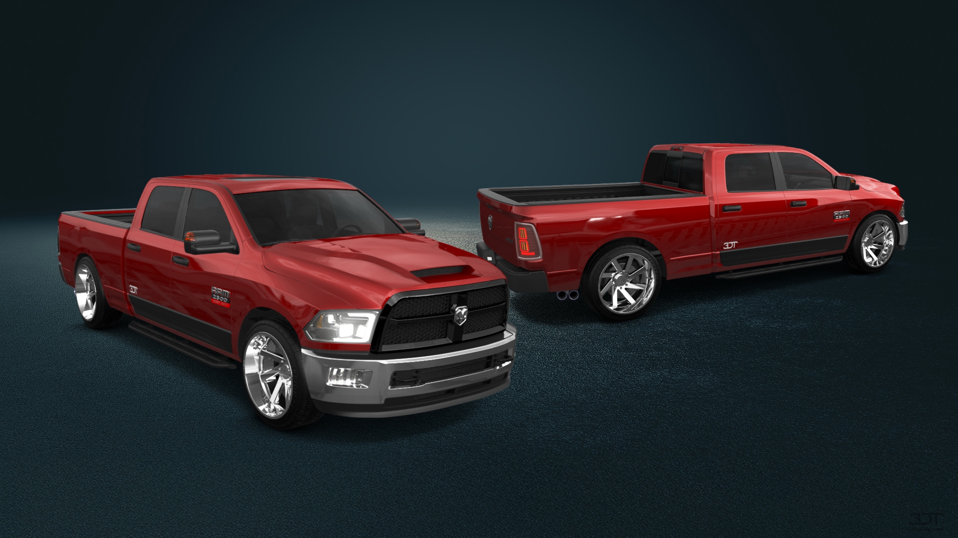 Dodge Ram 2500 4 Door Truck 2014