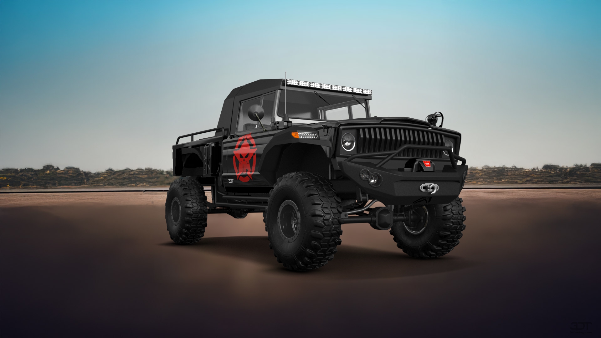 Jeep Kaiser M715 2 Door pickup truck 1968