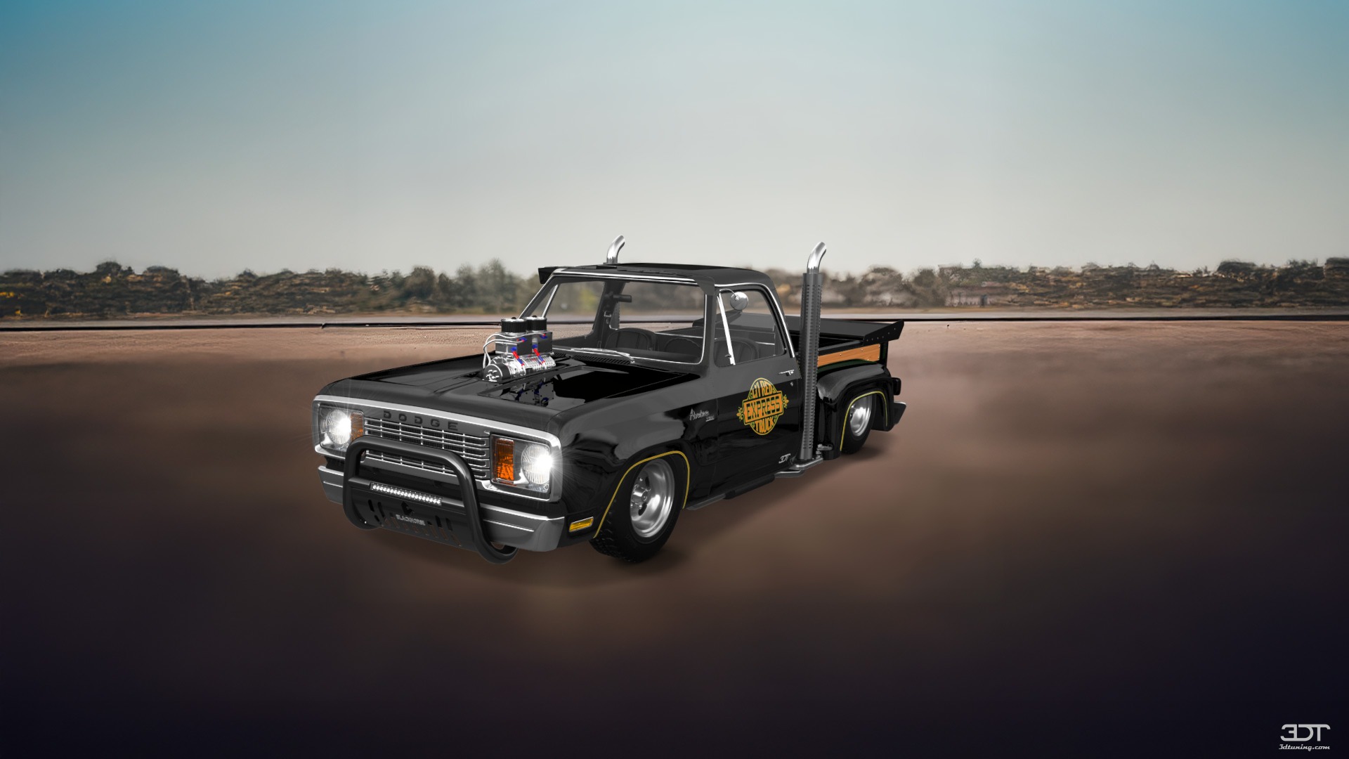 Dodge Lil Red Express 2 Door pickup truck 1978