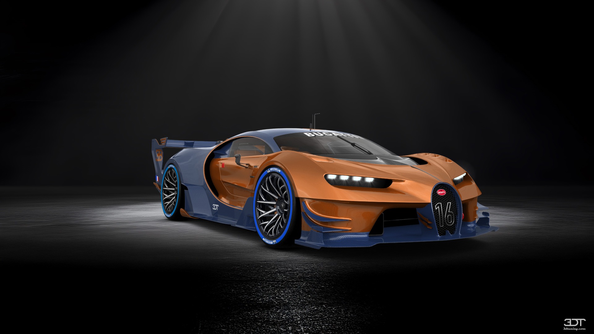 Bugatti Vision GT Supercar 2015 tuning