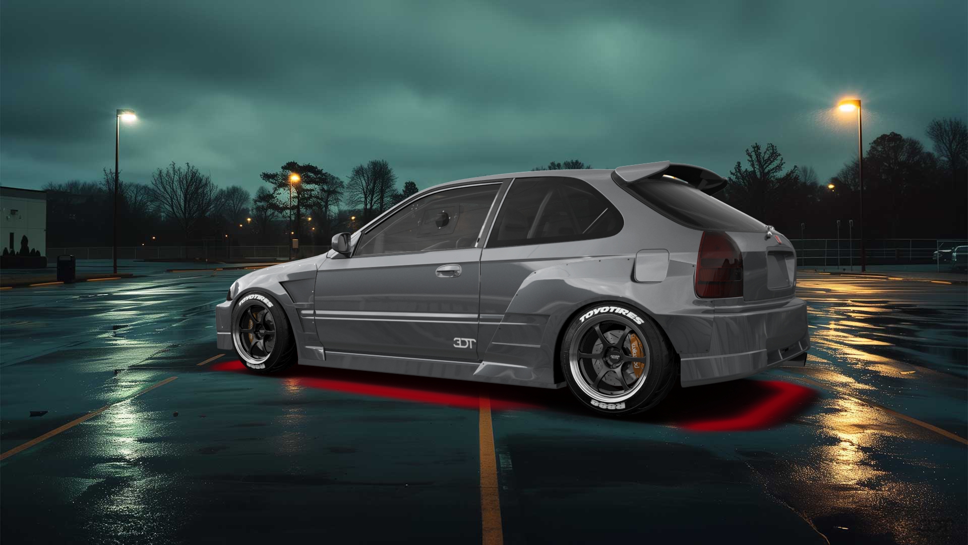 Honda Civic 3 Door Hatchback 1997 tuning
