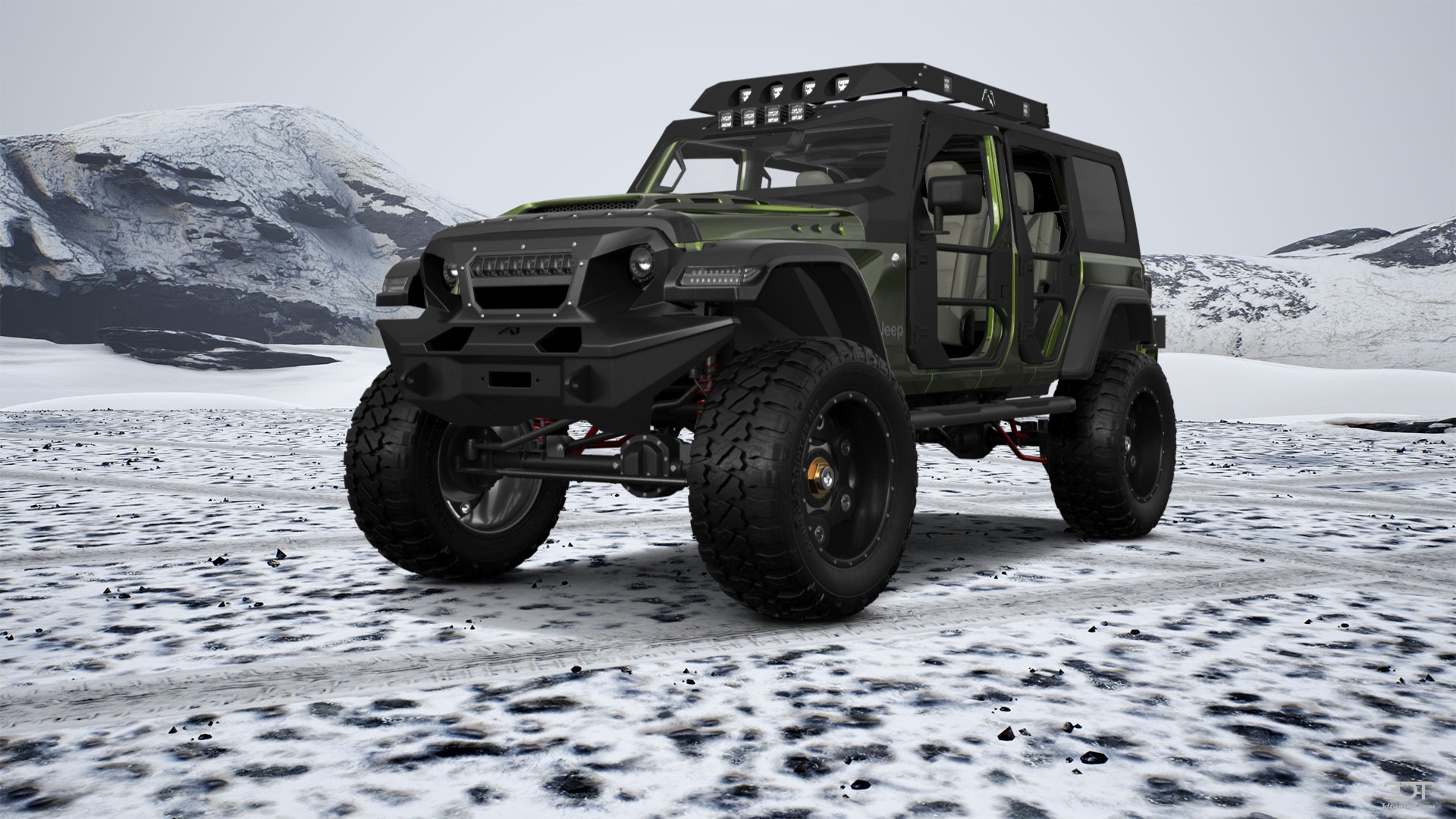 Tuning Jeep Wrangler Rubicon JL 4 Door SUV 2017