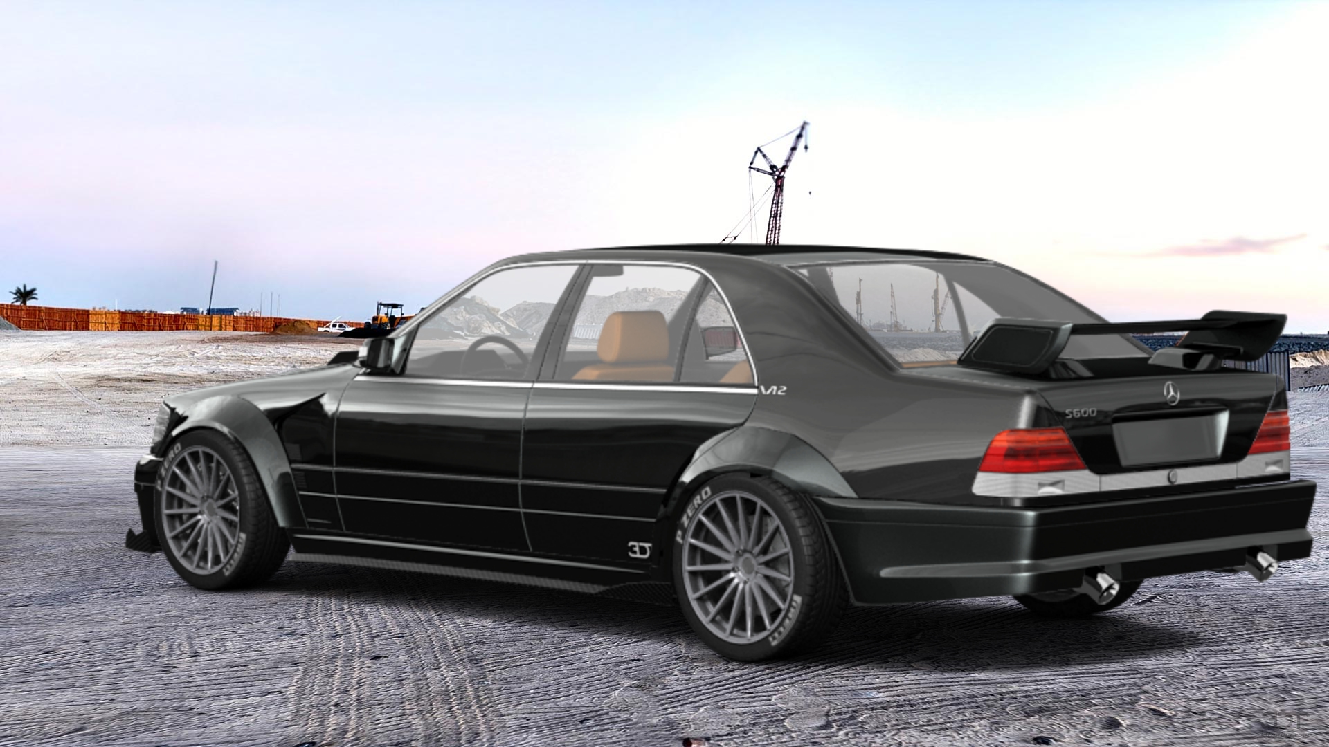 Mercedes S Class Sedan 1992 tuning