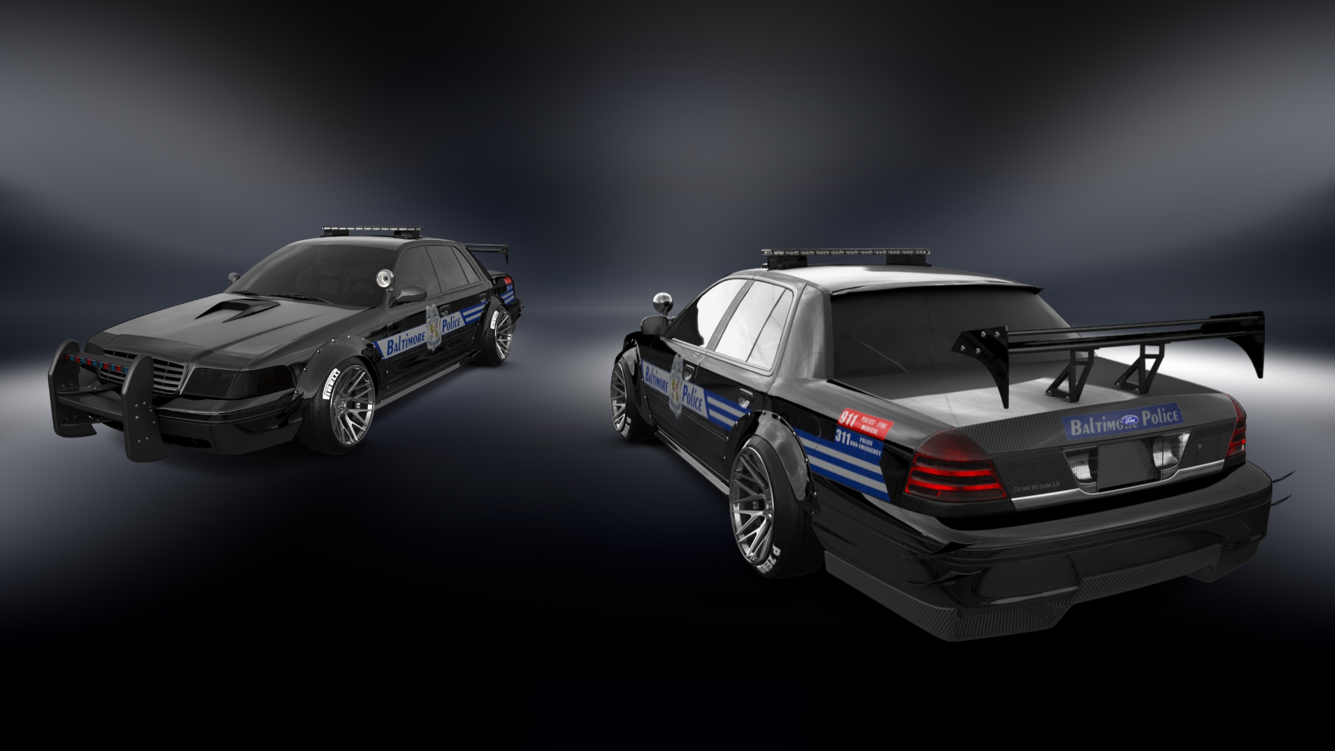 Ford Crown Victoria Sedan 2007 tuning