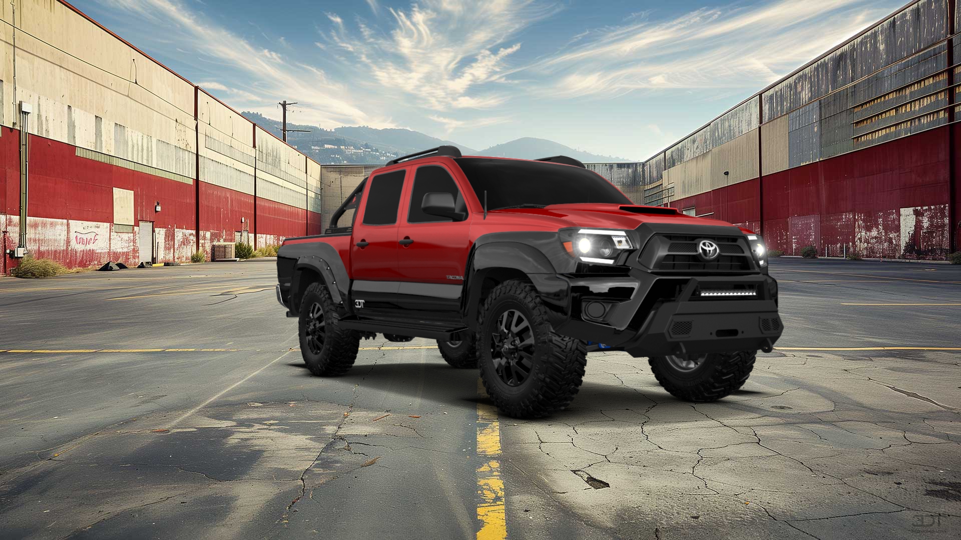 Toyota Tacoma Crew Cab 5.1 ft box 4 Door pickup truck 2012