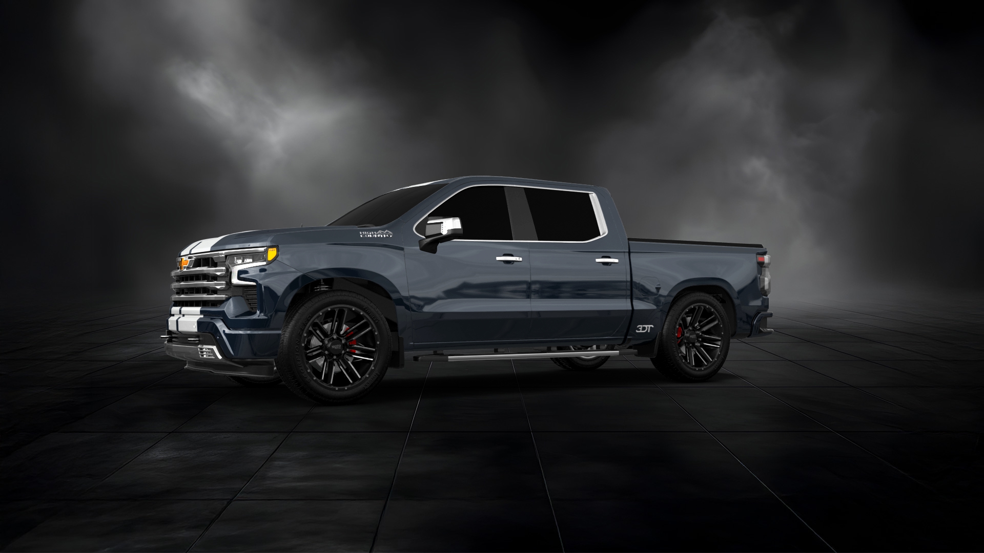 Chevrolet Silverado 1500 Crew Cab 5.8 ft box 4 Door pickup truck 2023 tuning