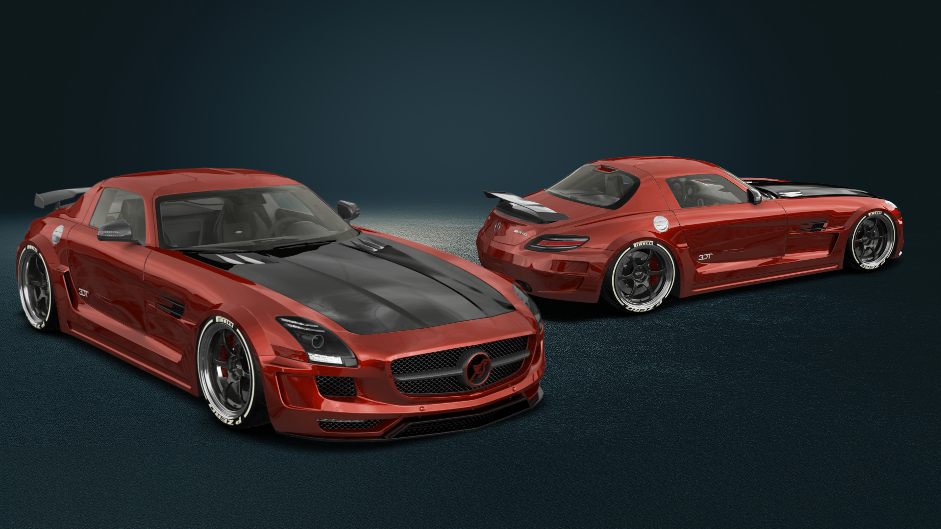 Mercedes SLS 2 Door Coupe 2011 tuning