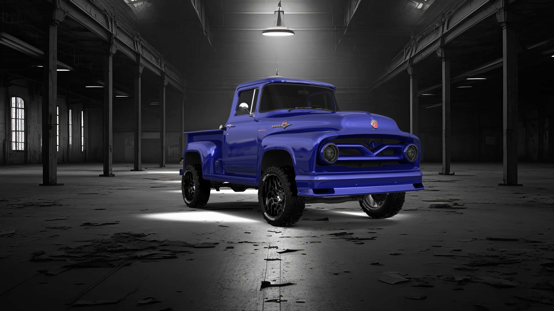Ford F-100 2 Door truck 1956