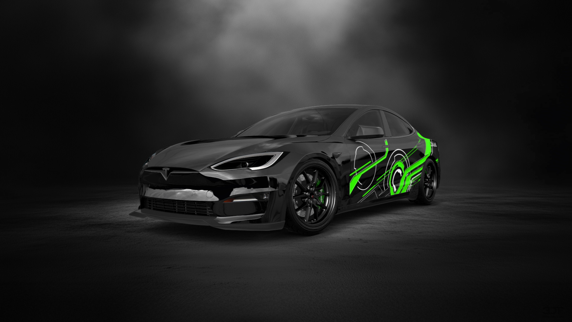 Tesla Model S Facelift 5 Door Liftback 2021 tuning