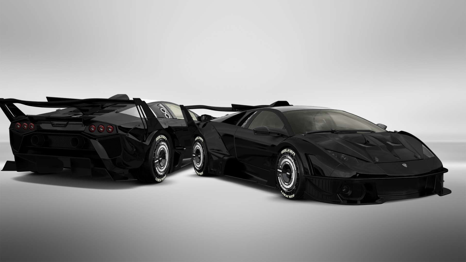 Lamborghini Murcielago 2 Door Coupe 2001 tuning