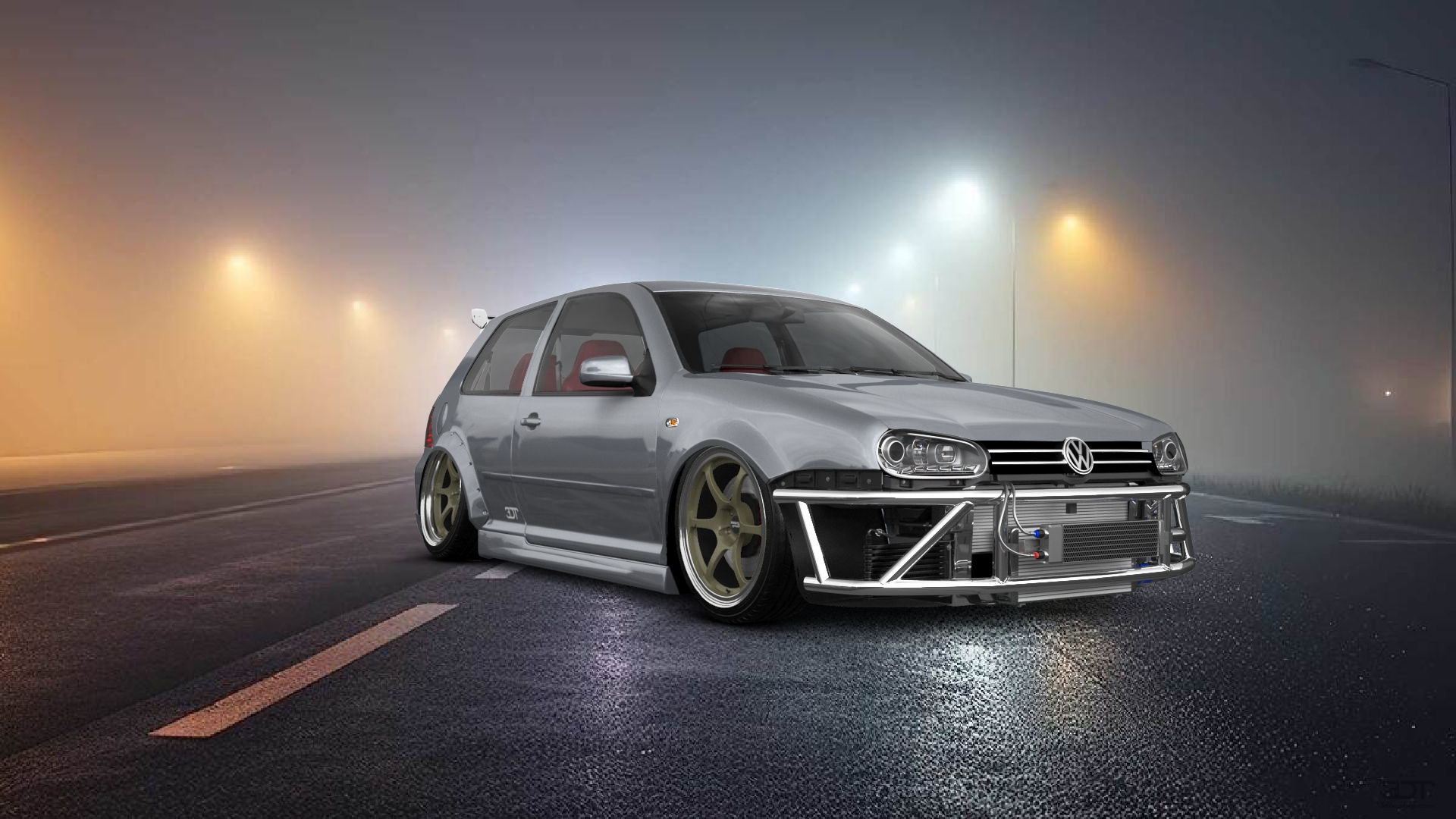 Volkswagen Golf 4 (mk4) 3 Door Hatchback 1997 tuning