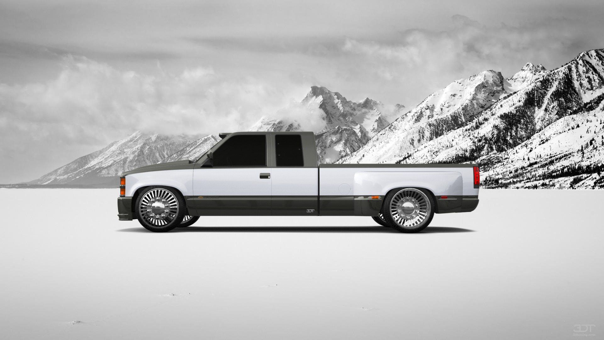 Chevrolet K3500 Extended Cab Pickup Truck 1988