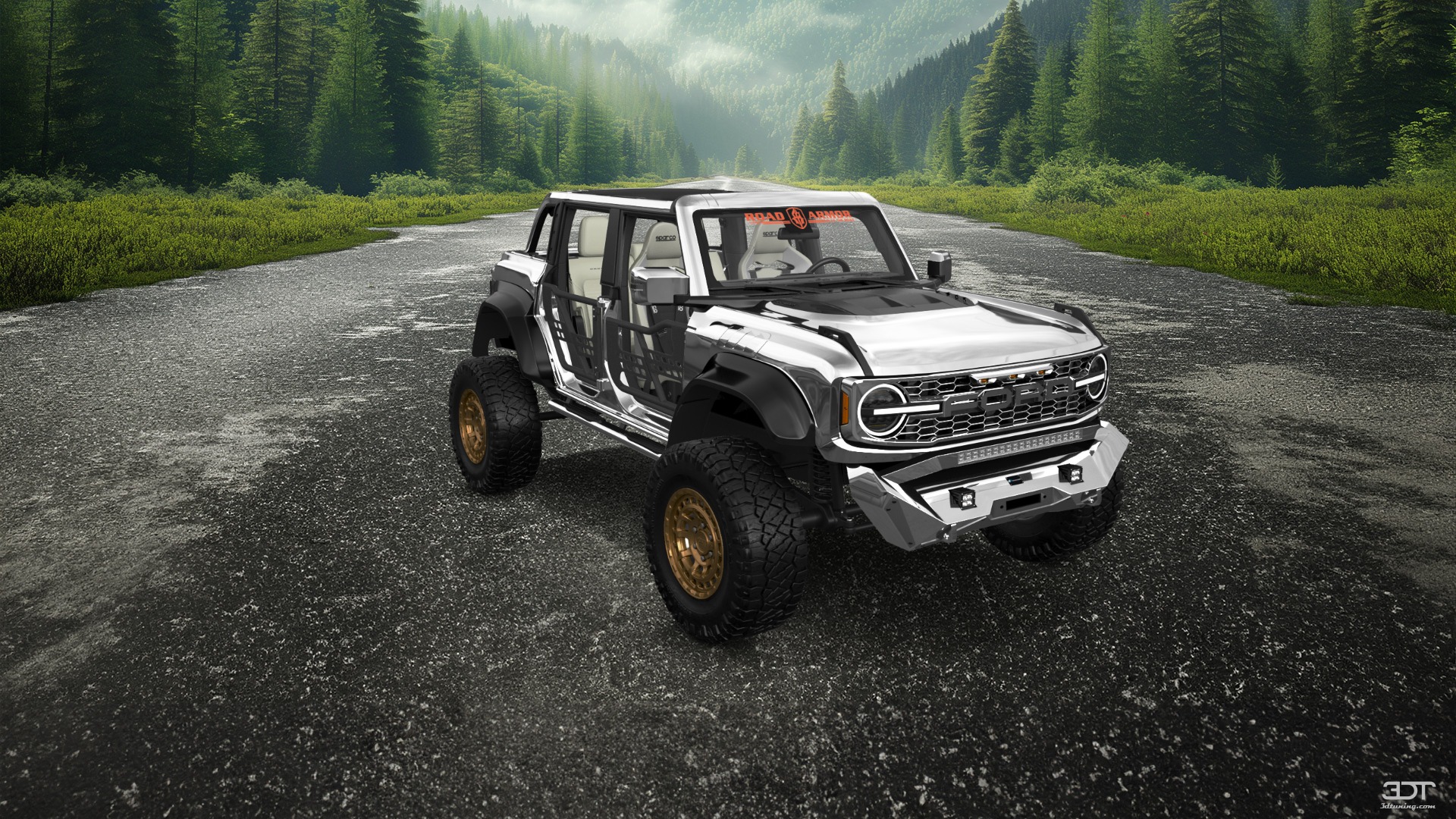 Ford Bronco Raptor 4 Door pickup truck 2022