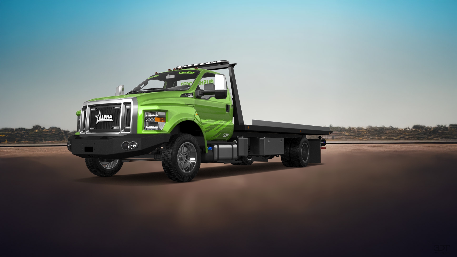 Ford F-650 Tow Truck Pickup 2016 tuning