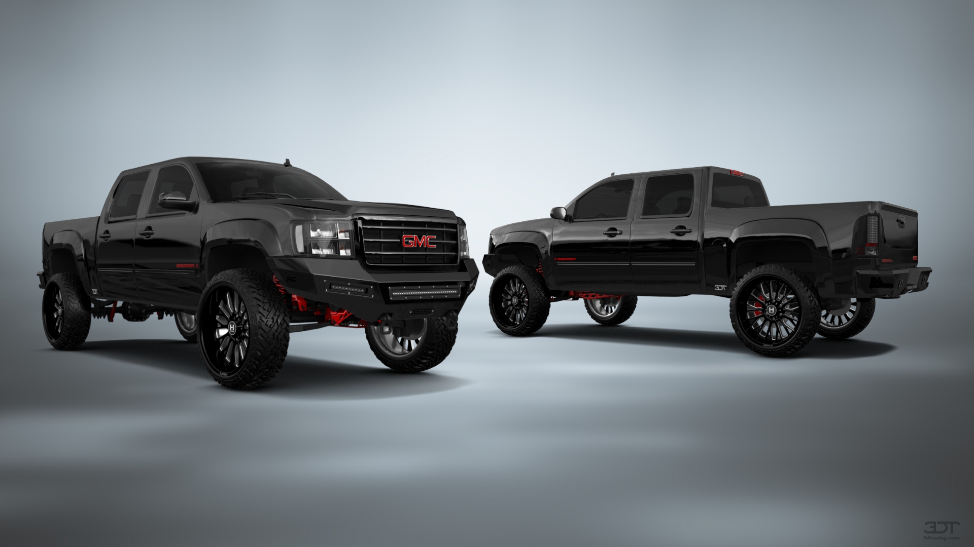 GMC Sierra 1500 Crew Cab 5.8 ft box 4 Door pickup truck 2007