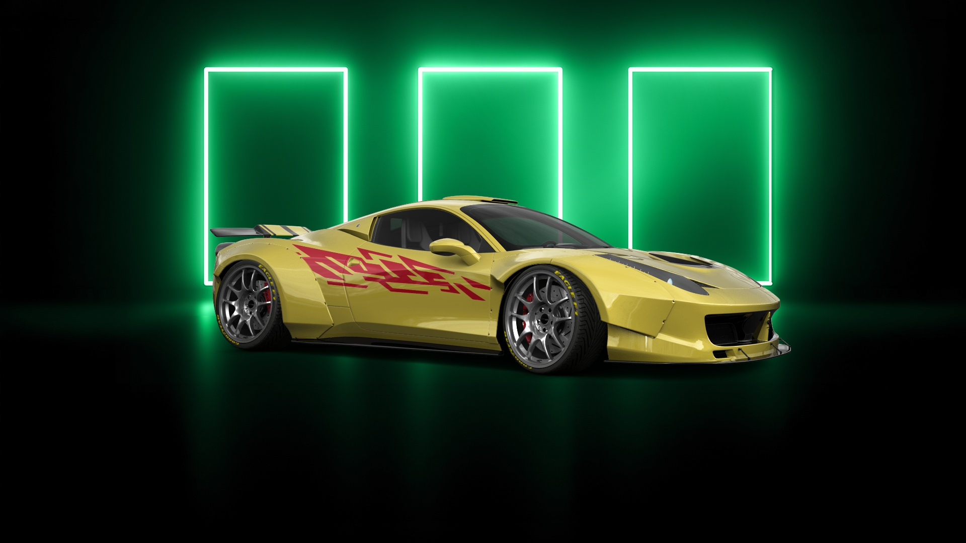 Ferrari 458 Italia 2 door spider 2010 tuning