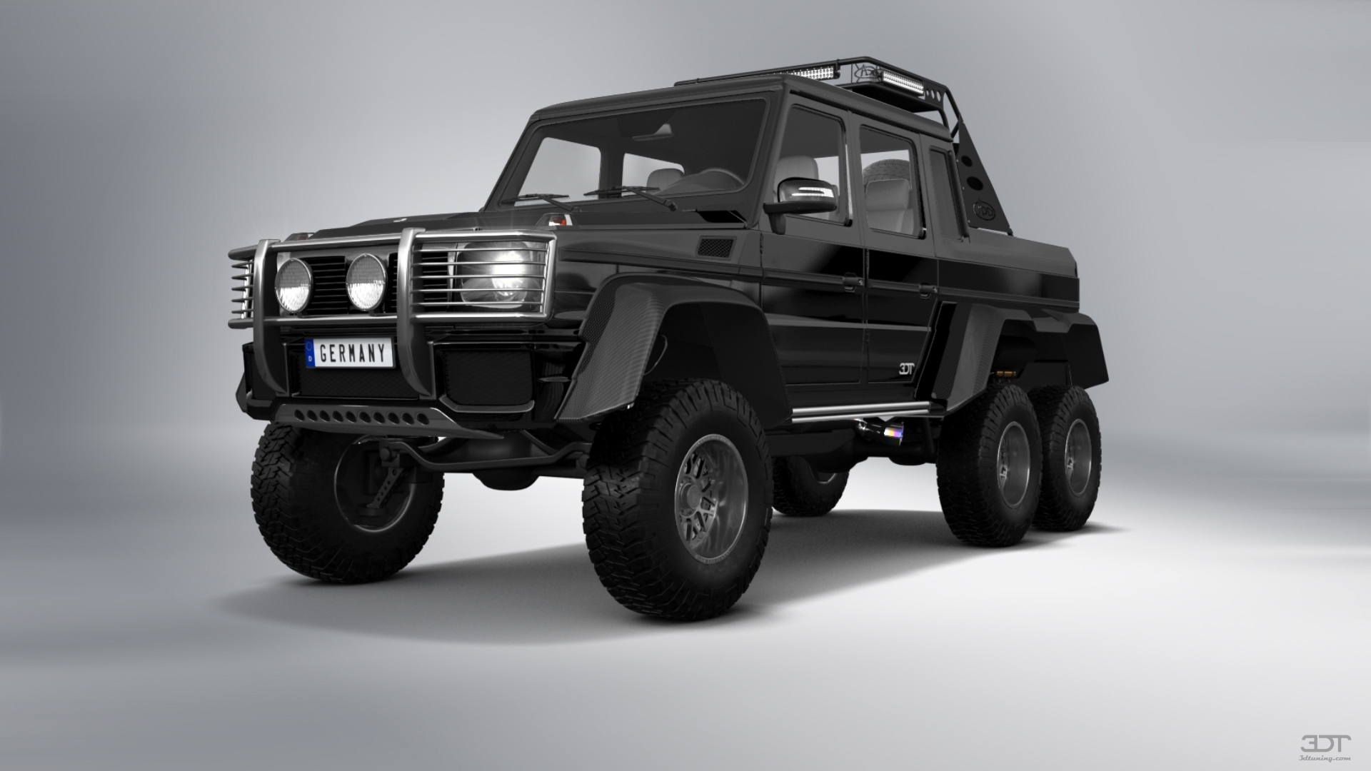 Mercedes G 63 AMG 6x6 4 Door pickup truck 2013 tuning