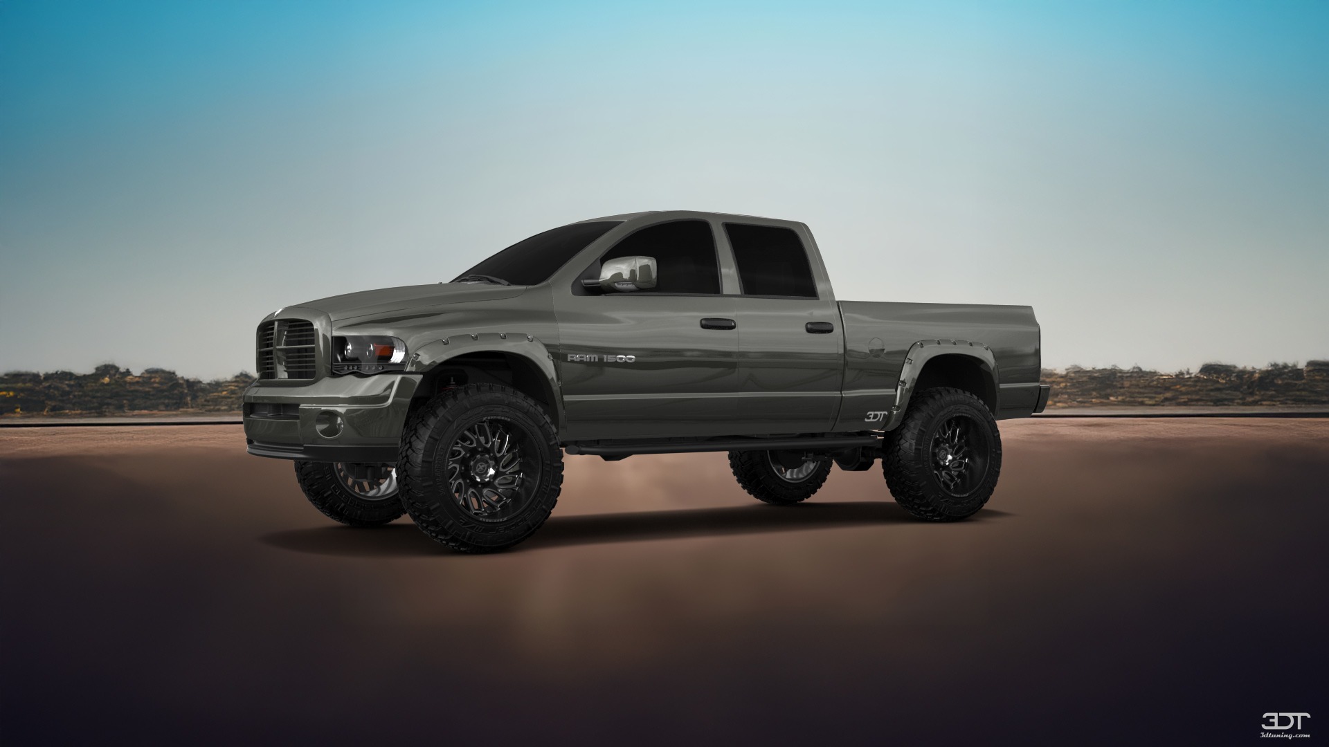 Dodge Ram 1500 6.4 ft box 4 Door pickup truck 2002 tuning