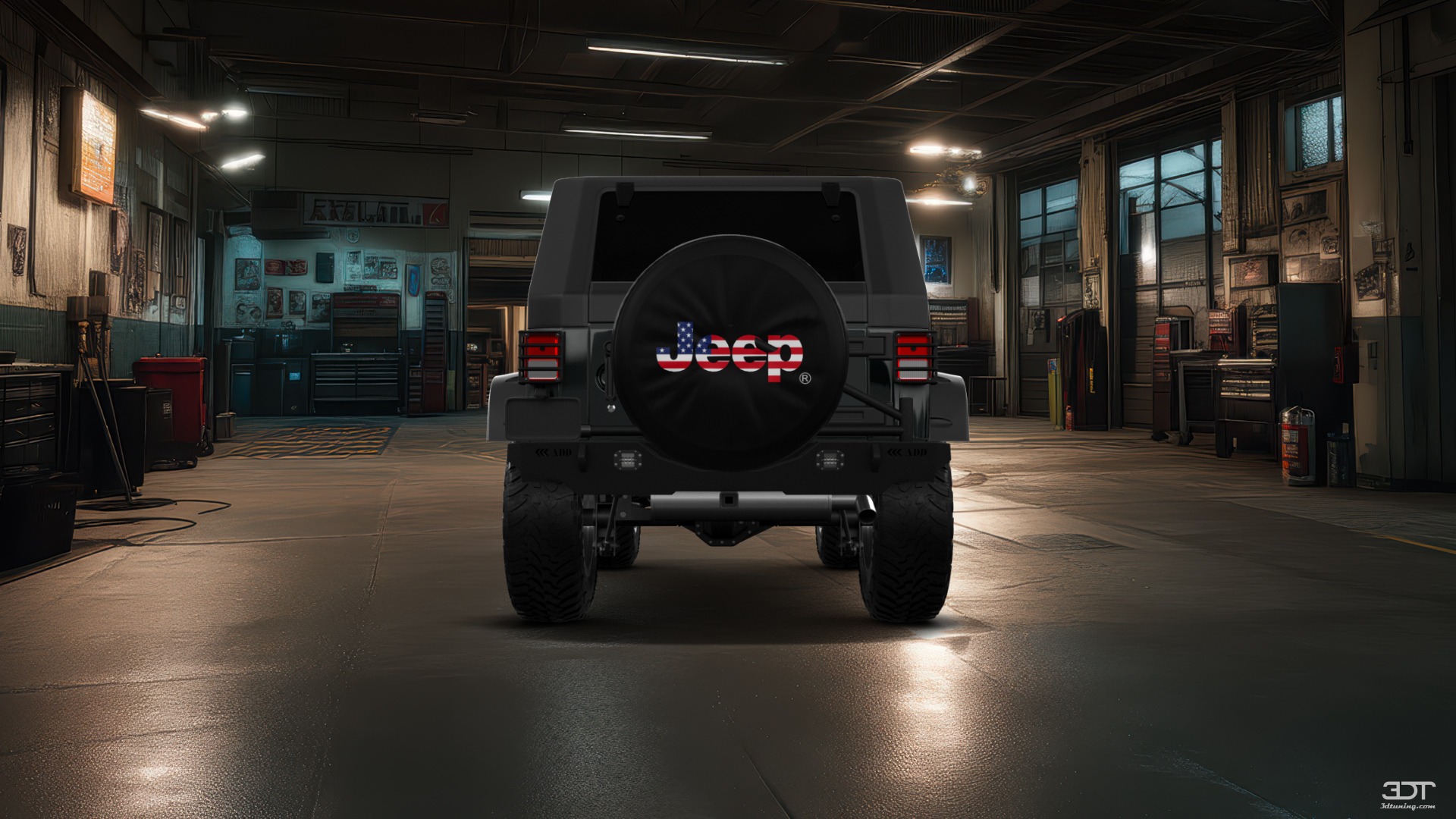Jeep Wrangler Unlimited JK Rubicon Recon 4 Door SUV 2017 tuning