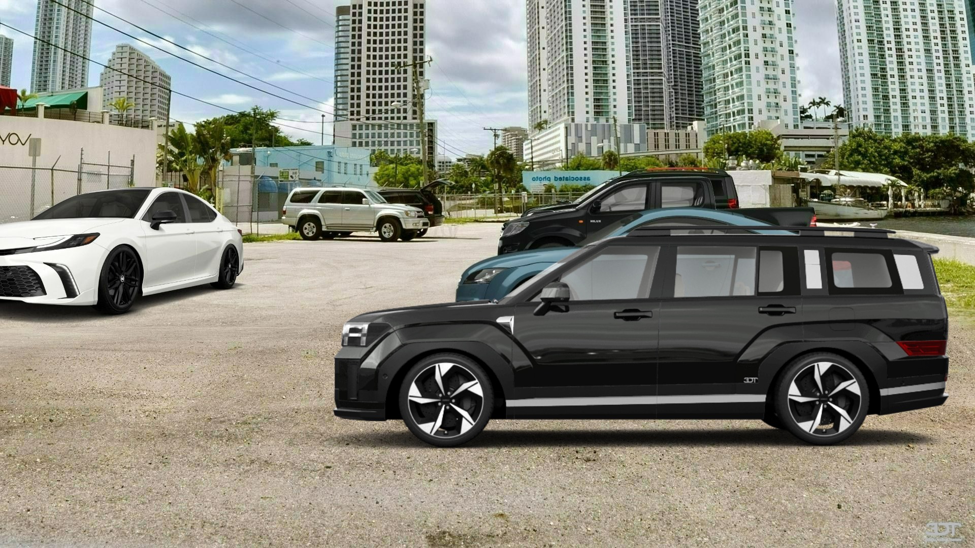 Hyundai Santa Fe 5 Door SUV 2024 Images