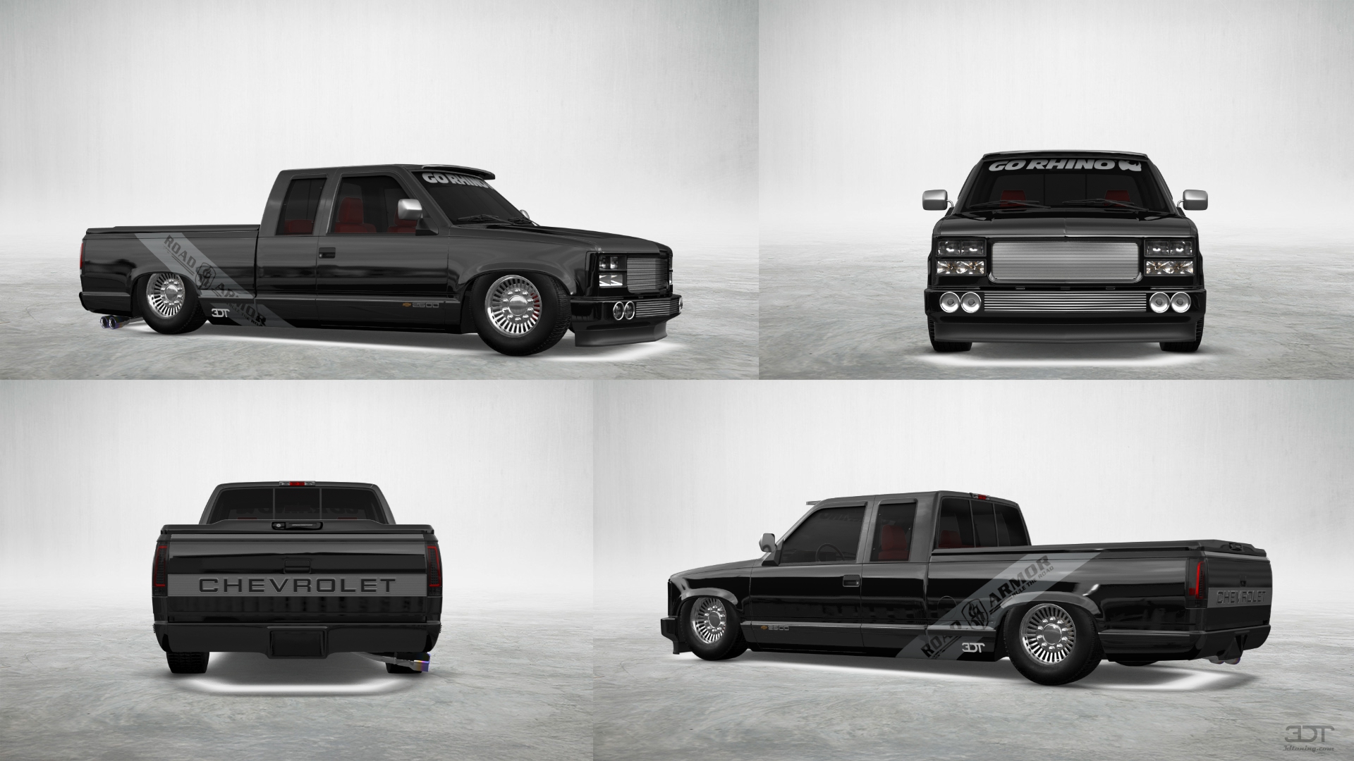 Chevrolet K2500 Extended Cab Pickup 1989