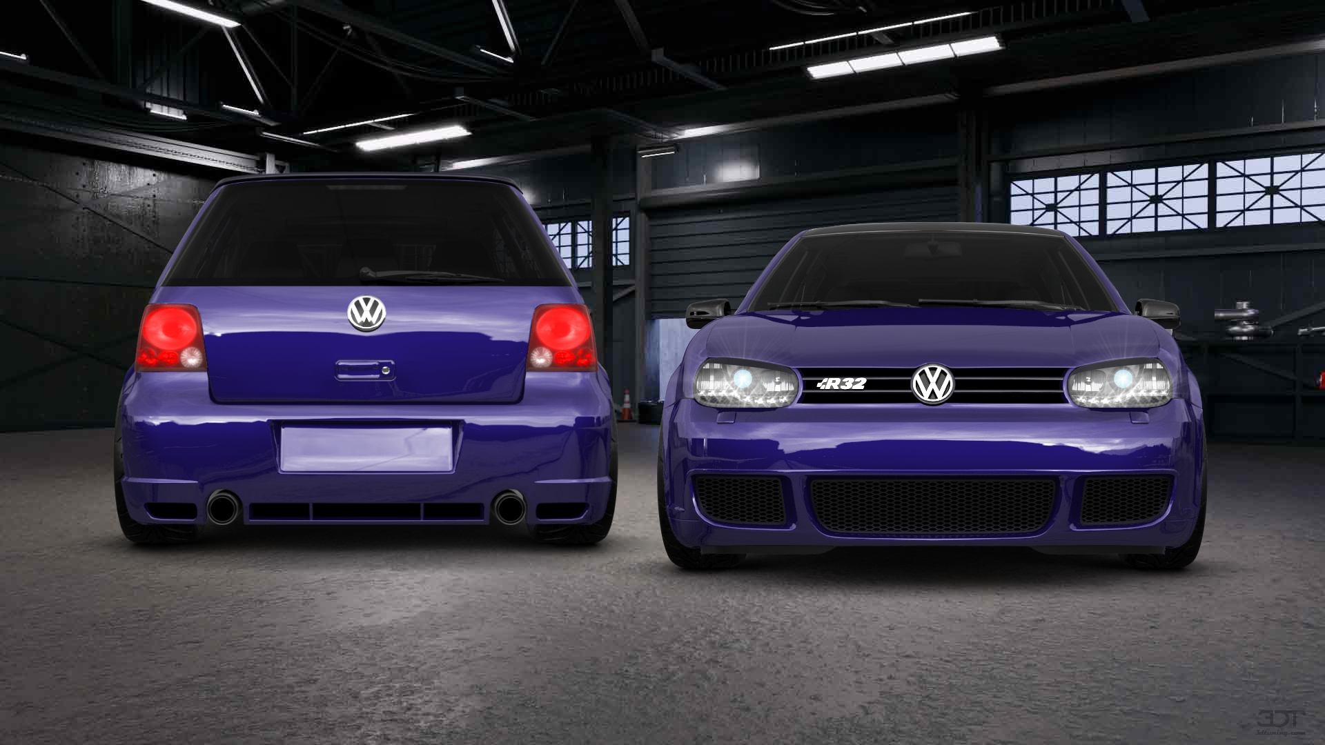 Volkswagen Golf 4 (mk4) 3 Door Hatchback 1997 tuning