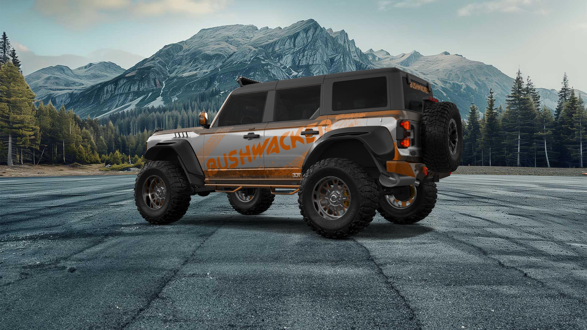 Ford Bronco Raptor 4 Door pickup truck 2022