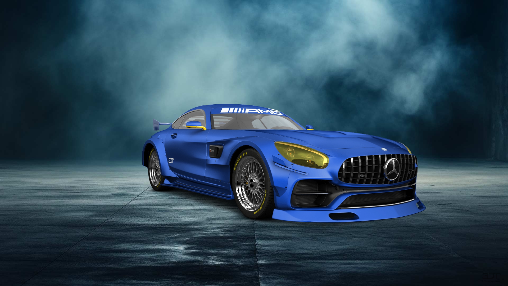 Mercedes AMG GT 2 door fastback coupe 2016