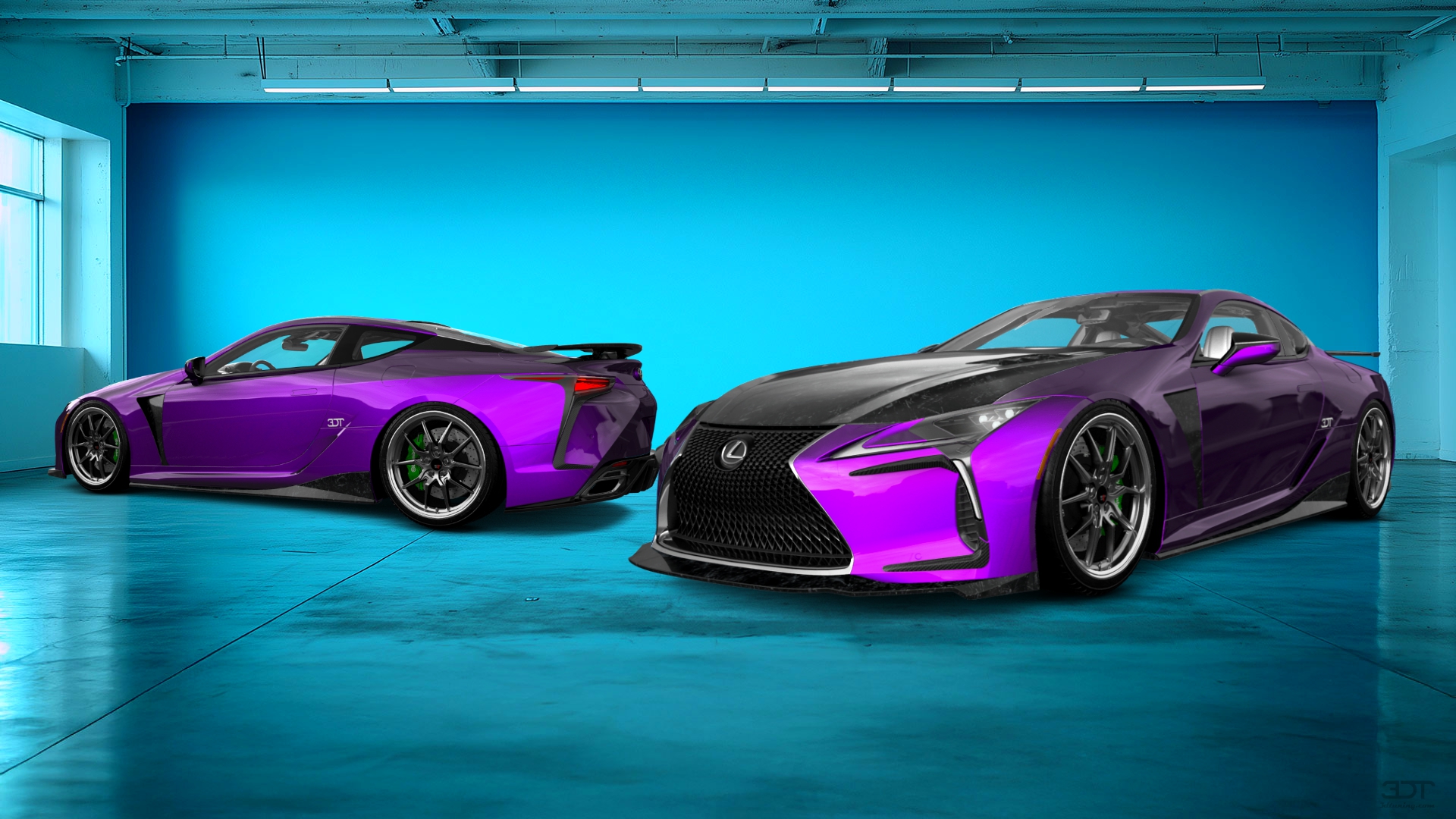 Lexus LC500 2 door fastback coupe 2017 tuning