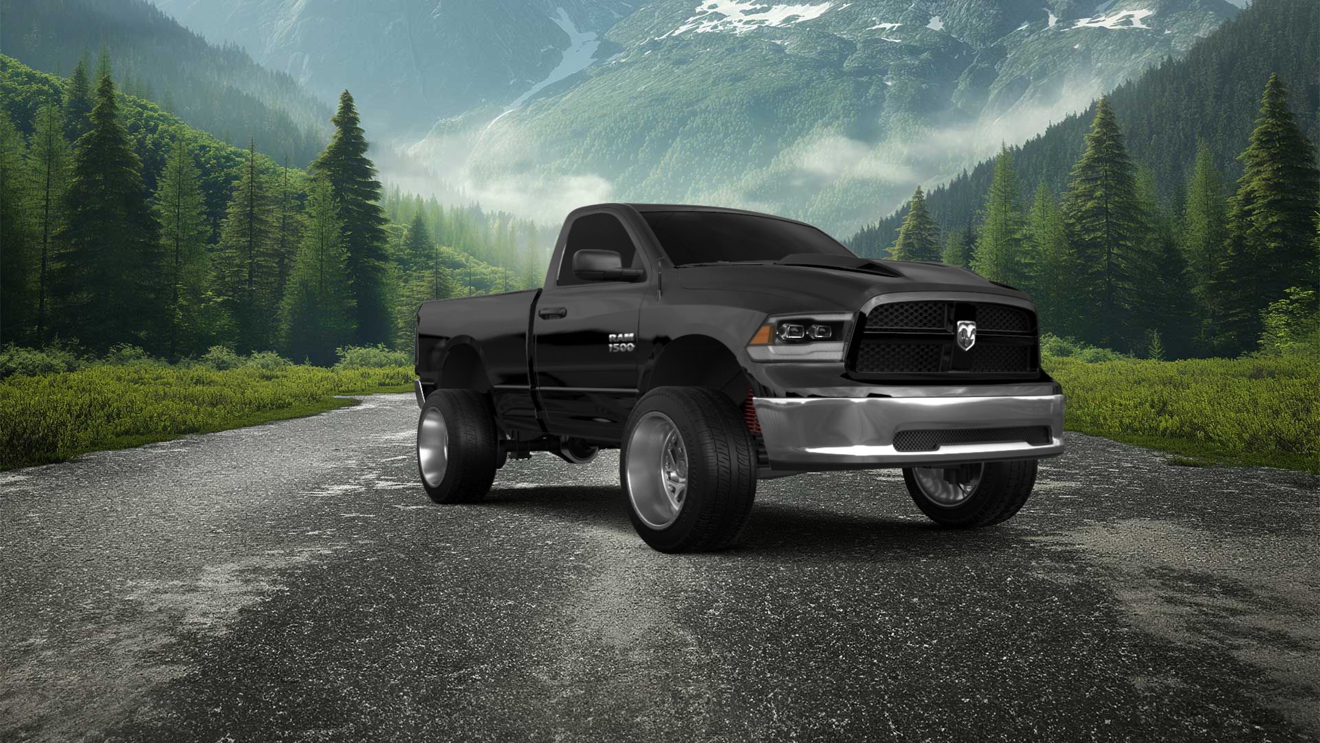 Dodge Ram 1500 6.4' box Regular Cab 2 Door pickup truck 2009