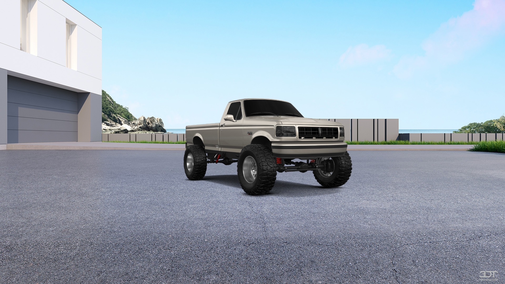Ford F-150 Regular Cab 2 Door pickup truck 1992