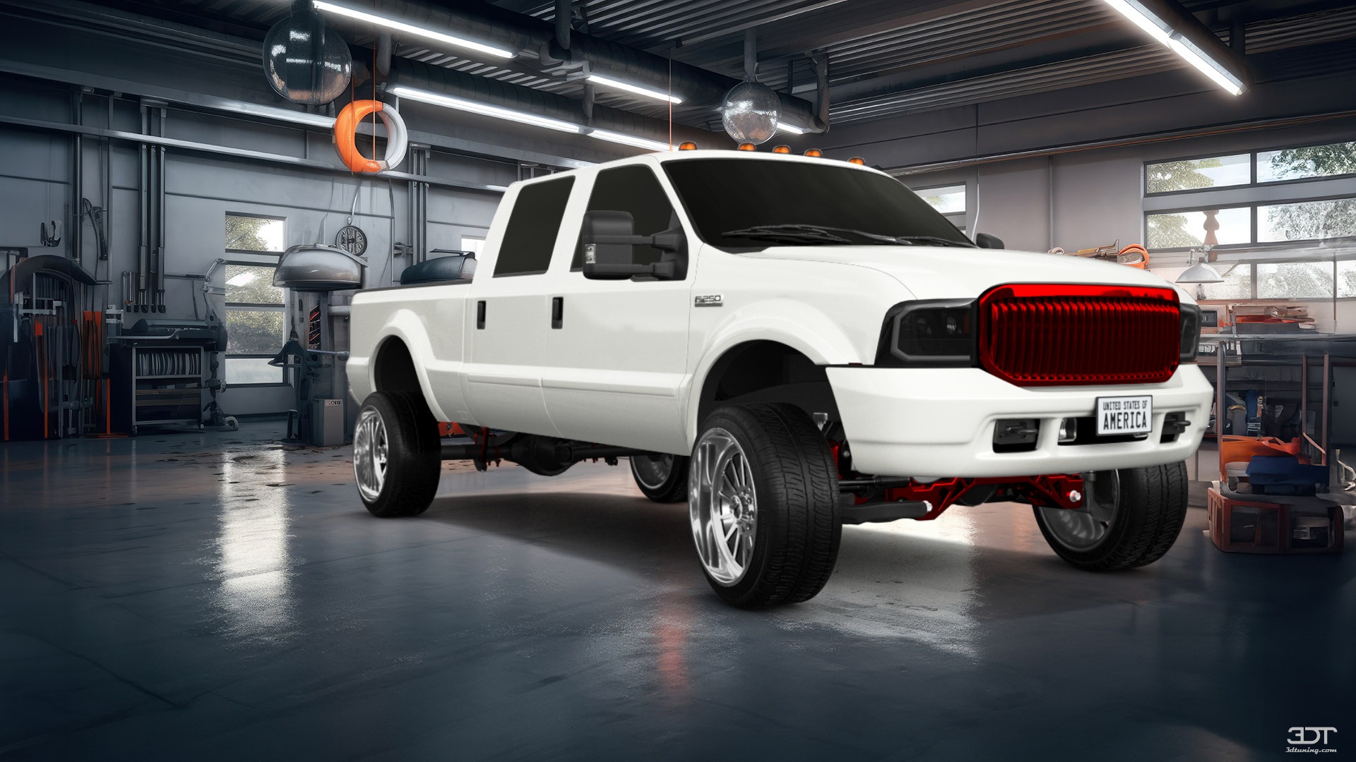 Ford F-250 Crew Cab 4 Door pickup truck 1999 tuning