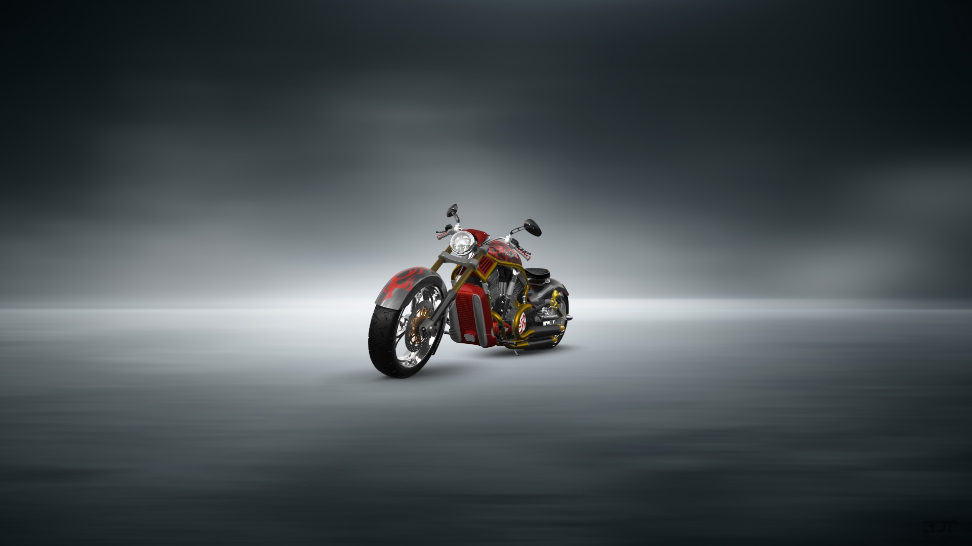 Harley-Davidson Custom Chopper Cruiser 2011