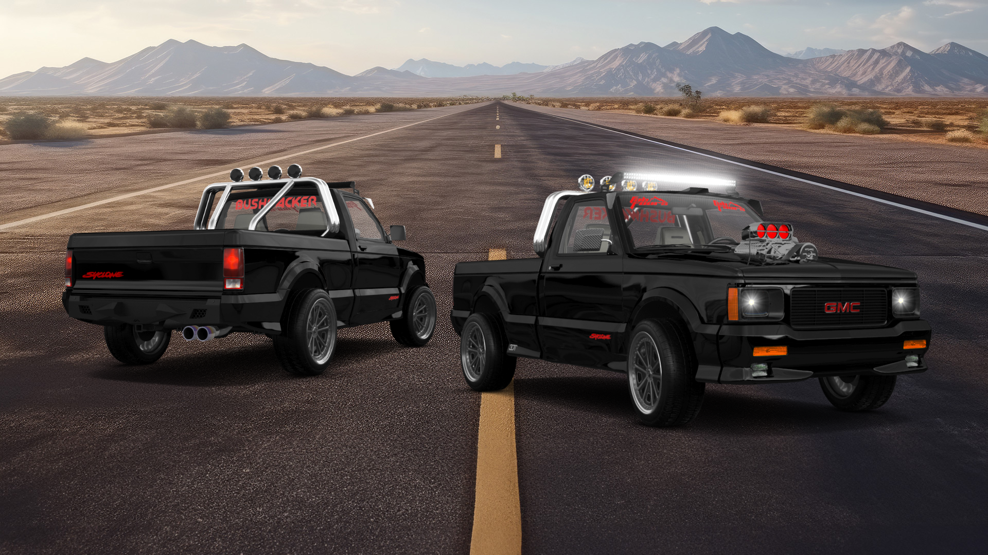 GMC Syclone 2 Door pickup truck 1991 tuning