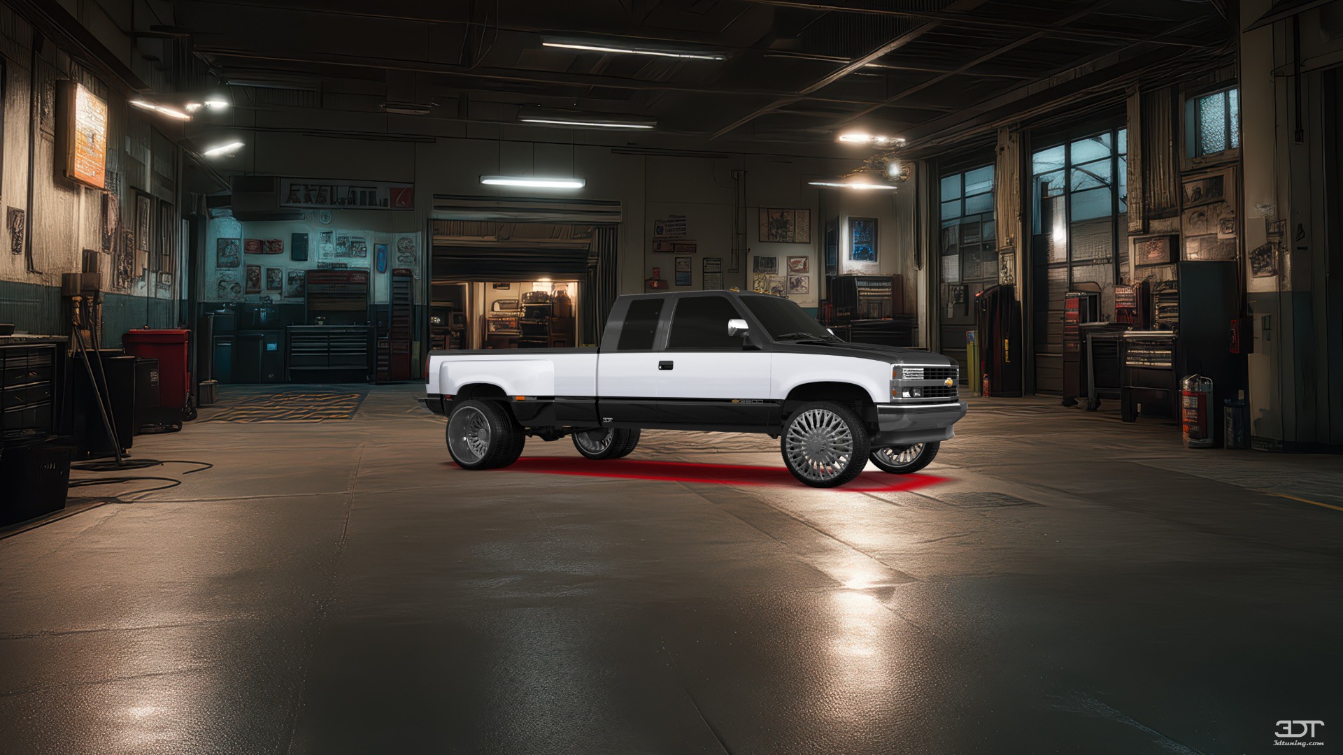 Chevrolet K3500 Extended Cab Pickup Truck 1988 tuning