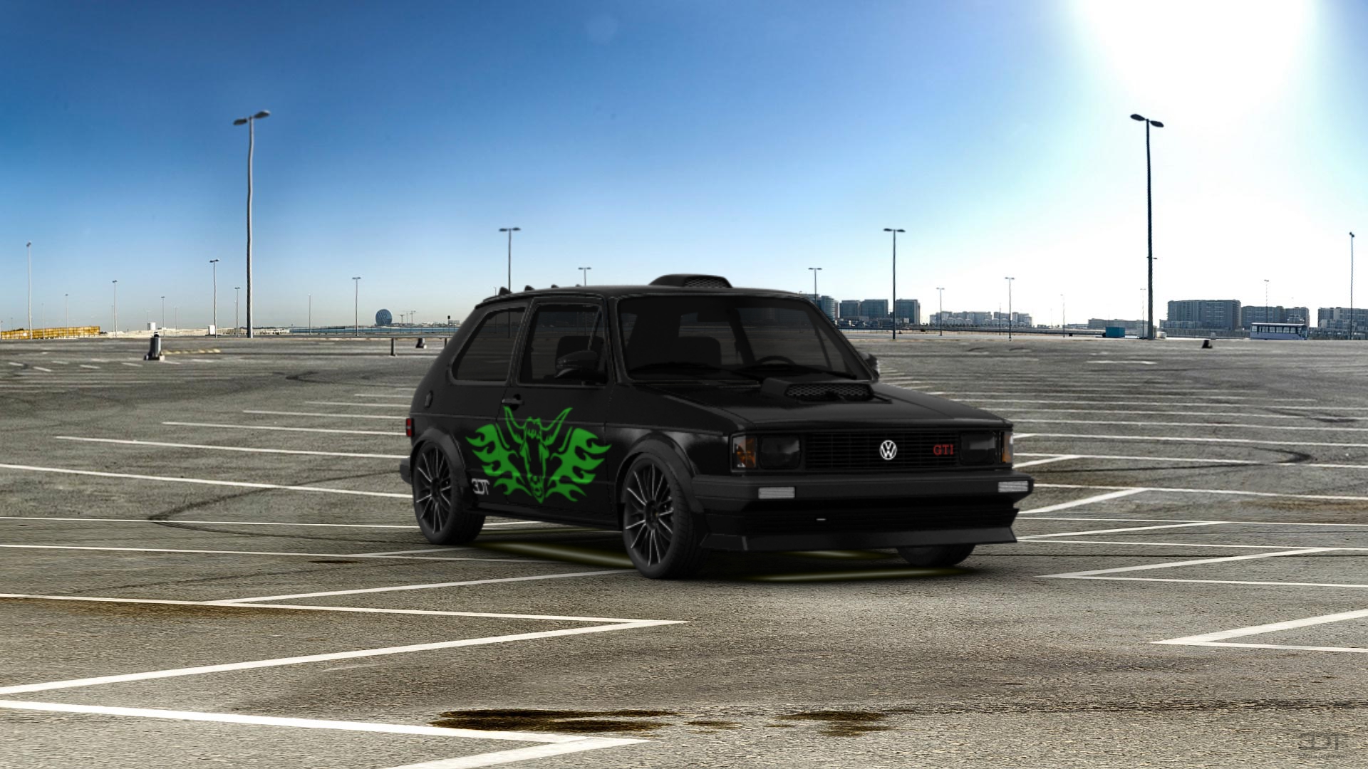 Volkswagen Rabbit GTI Mk1 3 Door Hatchback 1984 tuning