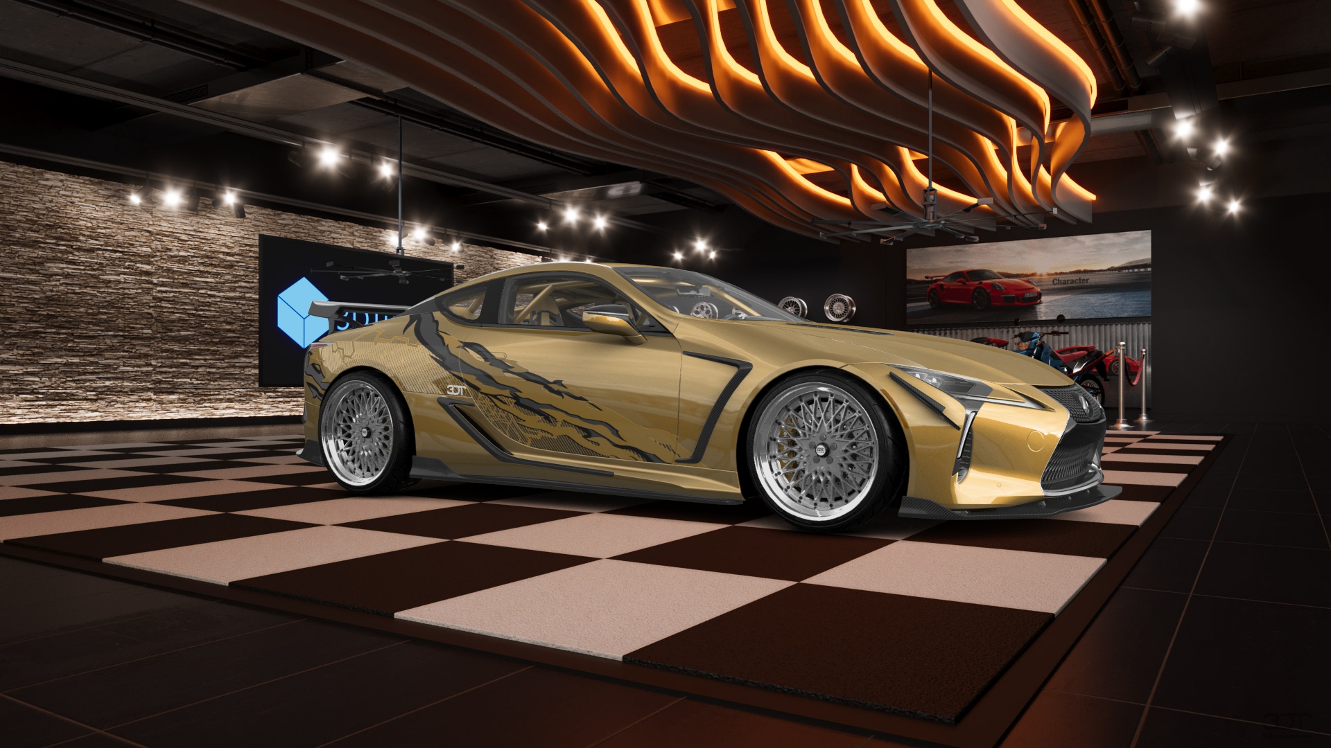 Lexus LC500 2 door fastback coupe 2017