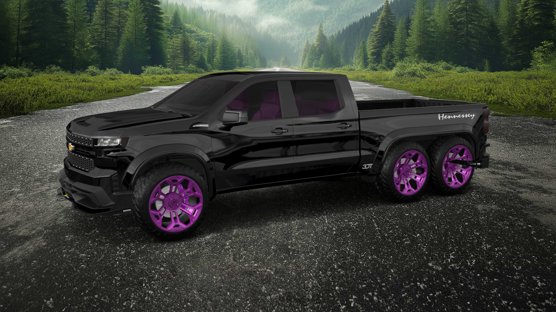 Chevrolet Silverado Hennessey Goliath 6X6 Truck 2020 Images