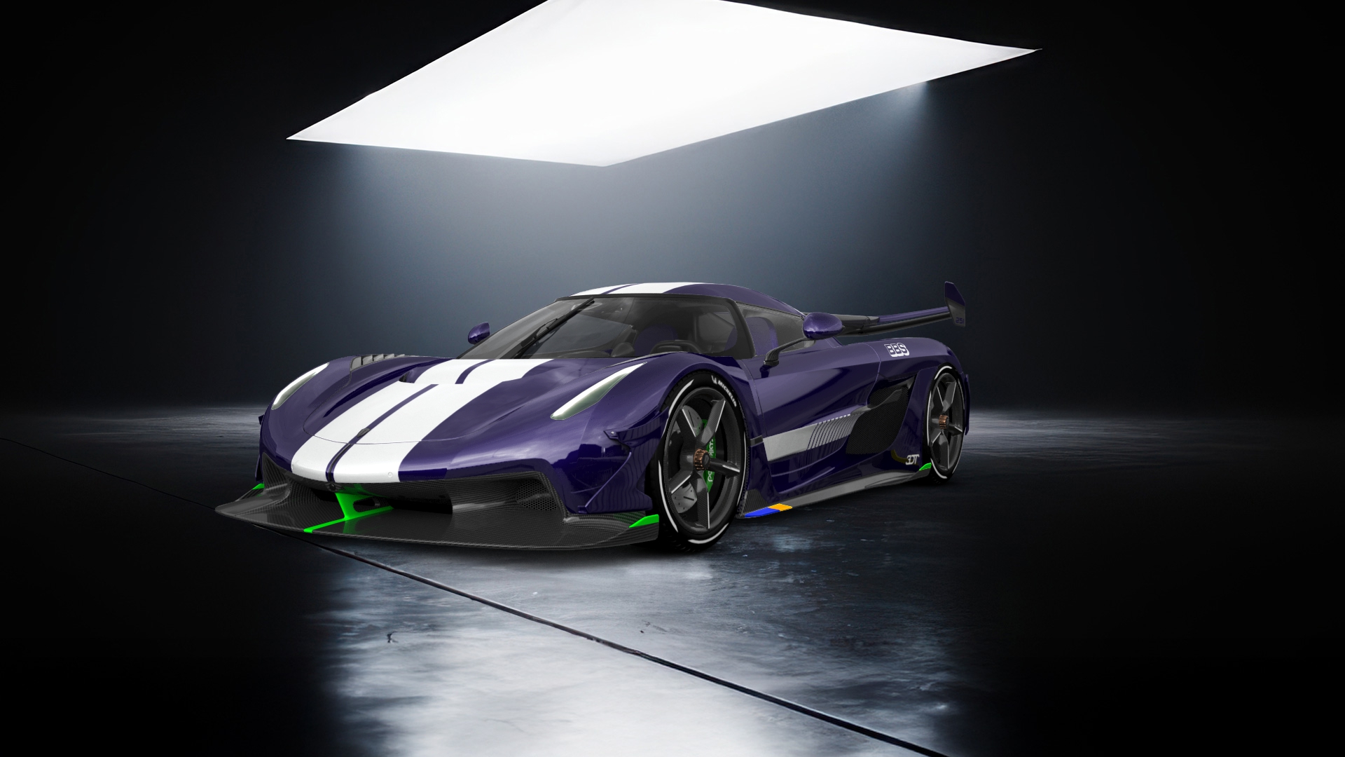 Koenigsegg Jesko 2 door targa top 2020 tuning