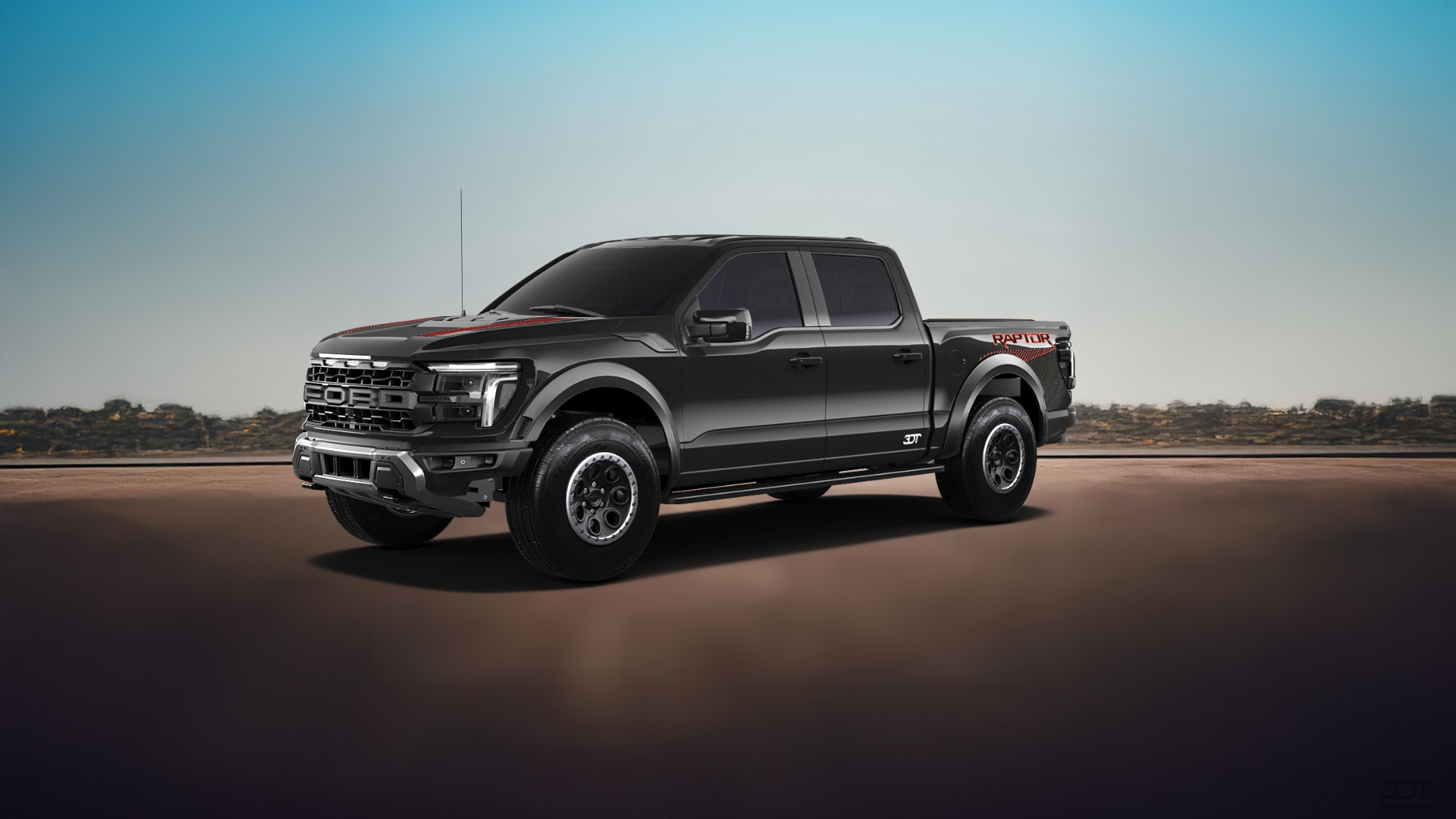 Ford F-150 Raptor 4 Door pickup truck 2024 tuning