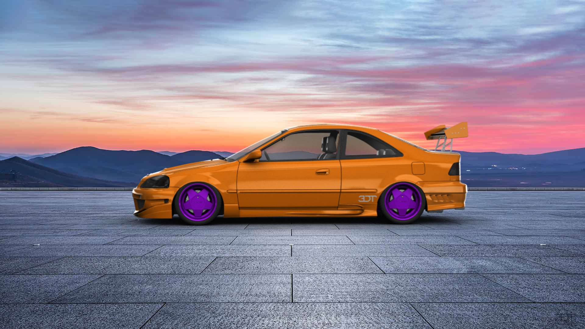 Honda Civic Si Coupe 1999 tuning
