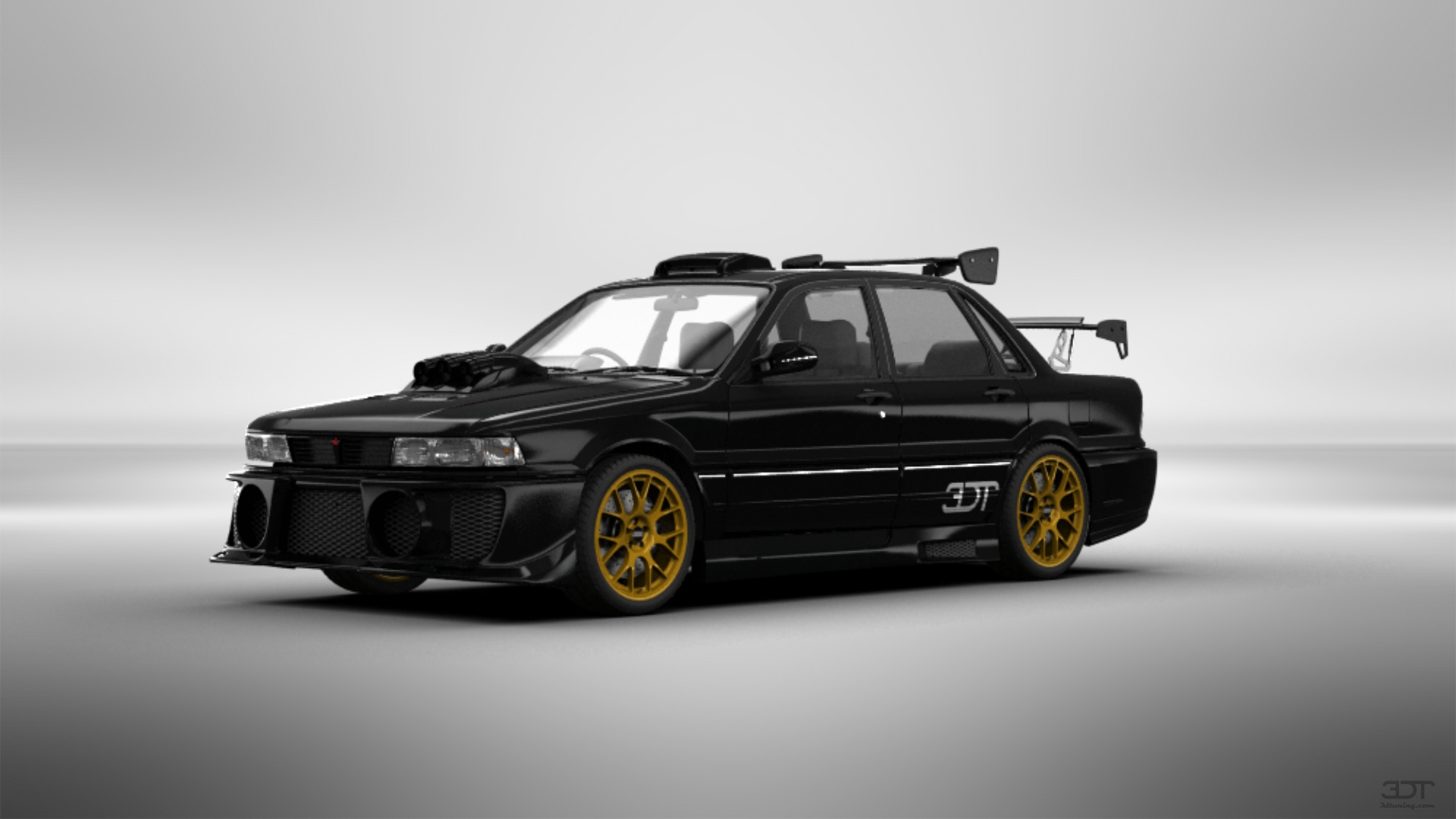 Mitsubishi Galant Sedan 1987 tuning