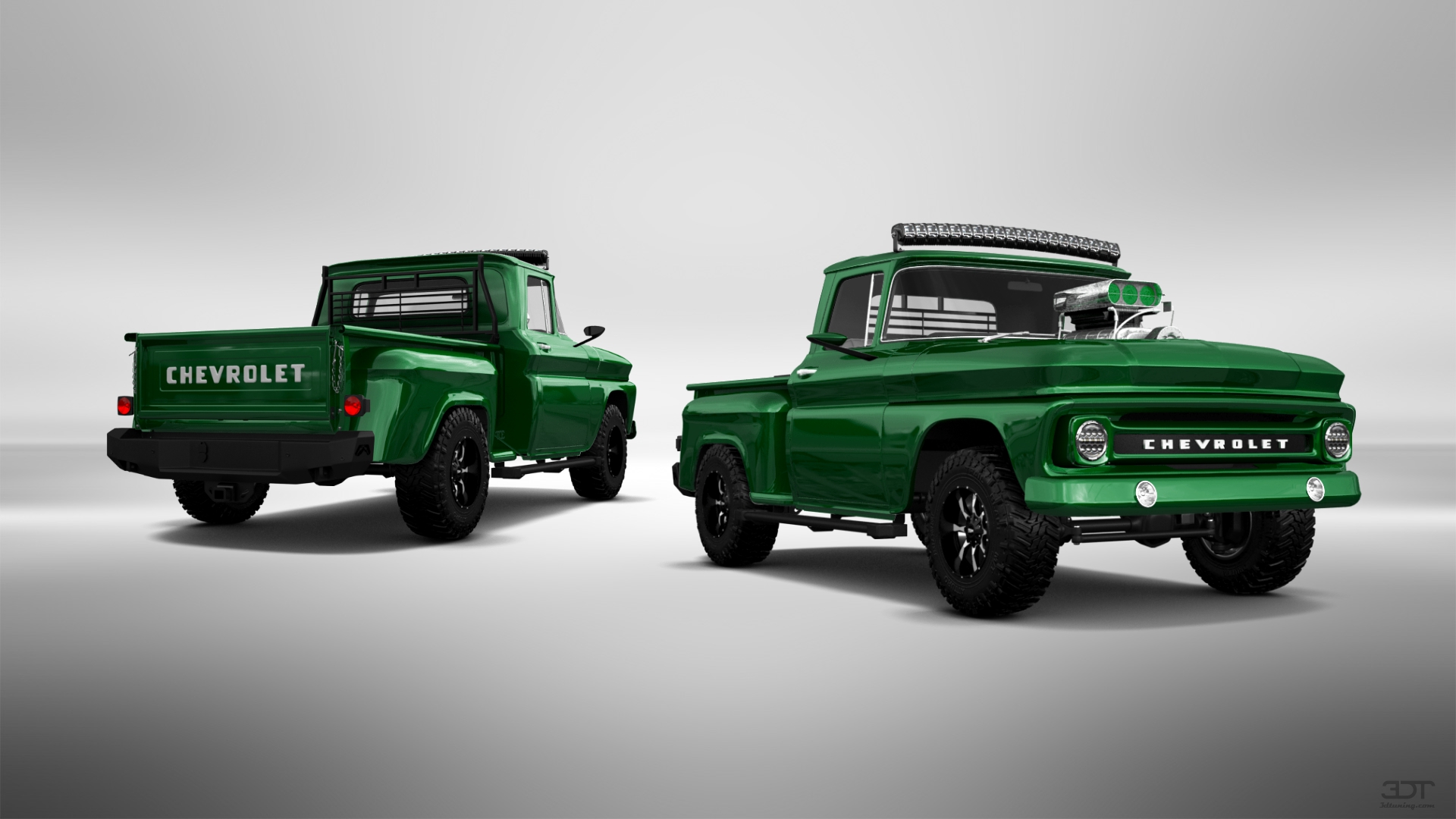 Chevrolet C-10 Stepside 2 Door pickup truck 1963 tuning