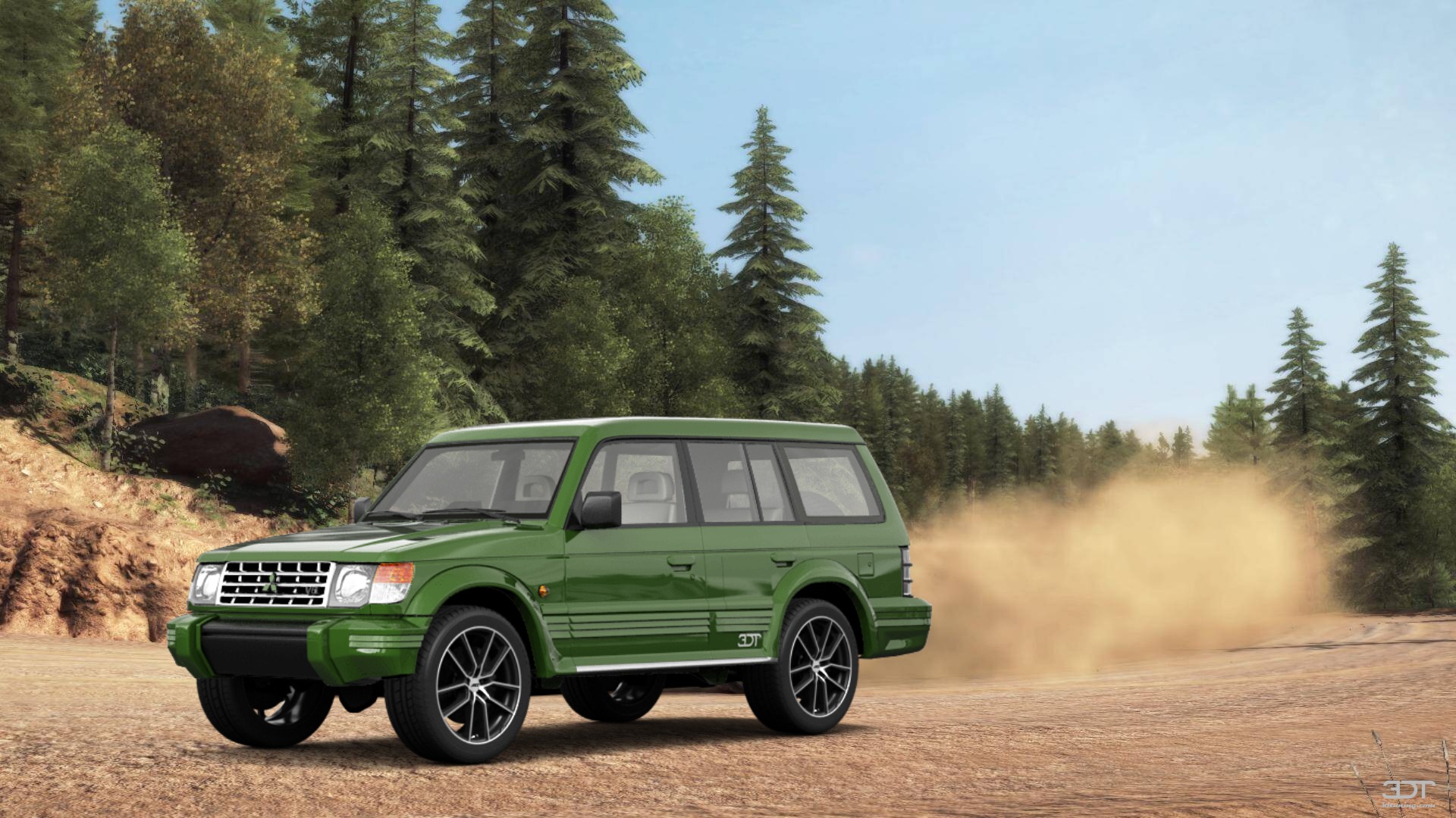 Mitsubishi Pajero 5 Door SUV 1991 Images