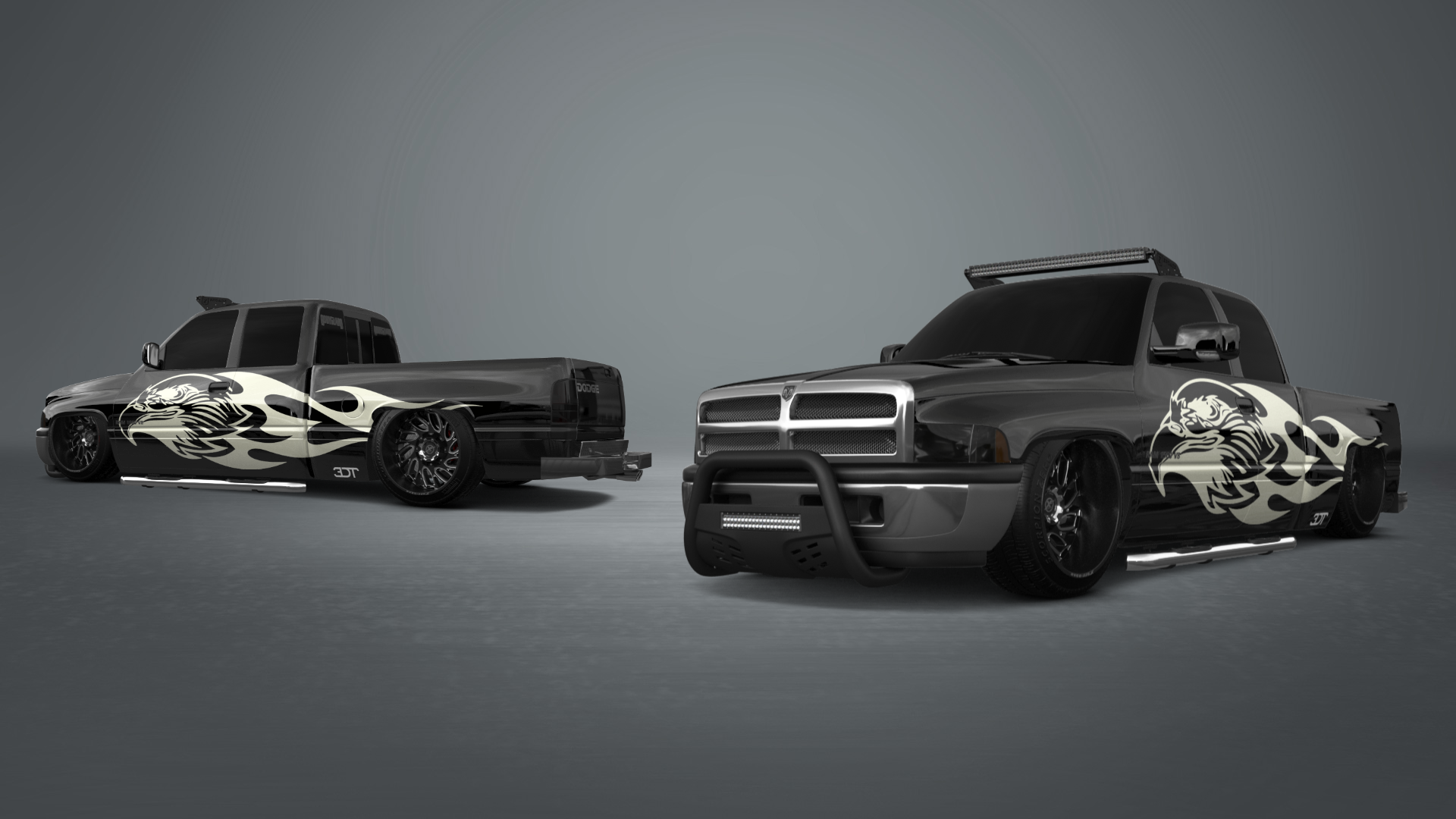 Dodge Ram 1500 Club Cab Pickup Truck 1999 tuning