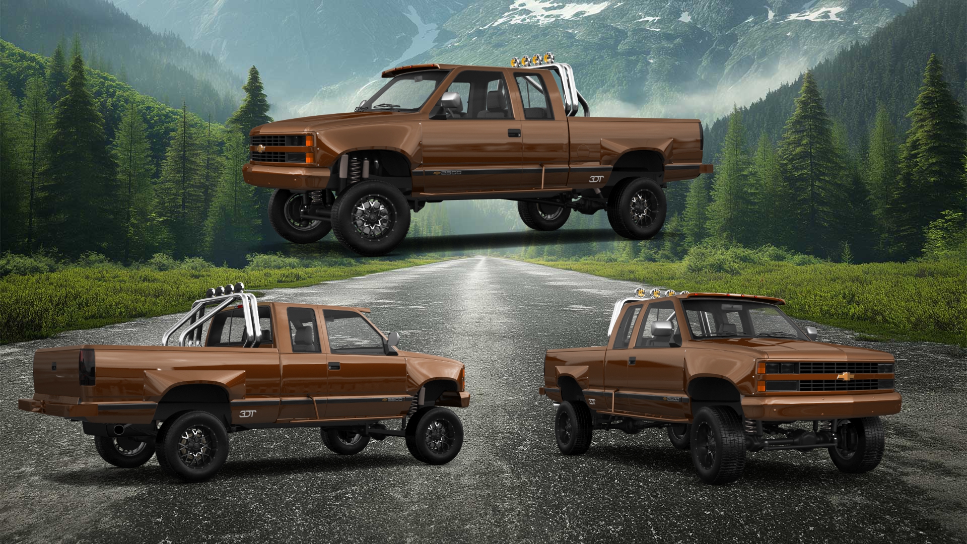 Chevrolet K2500 Extended Cab Pickup 1989 tuning