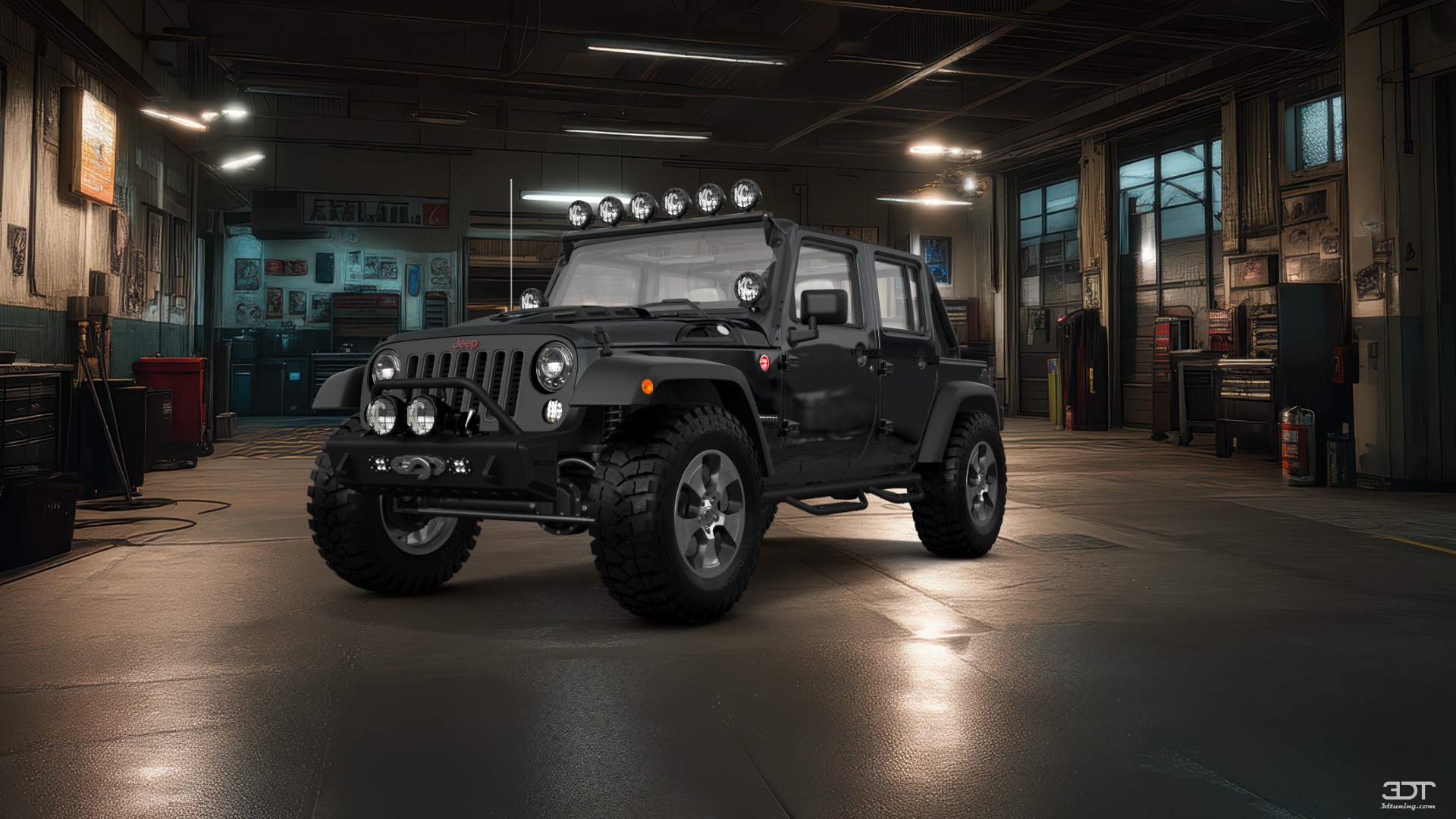 Jeep Wrangler Unlimited JK Rubicon Recon 4 Door SUV 2017 tuning