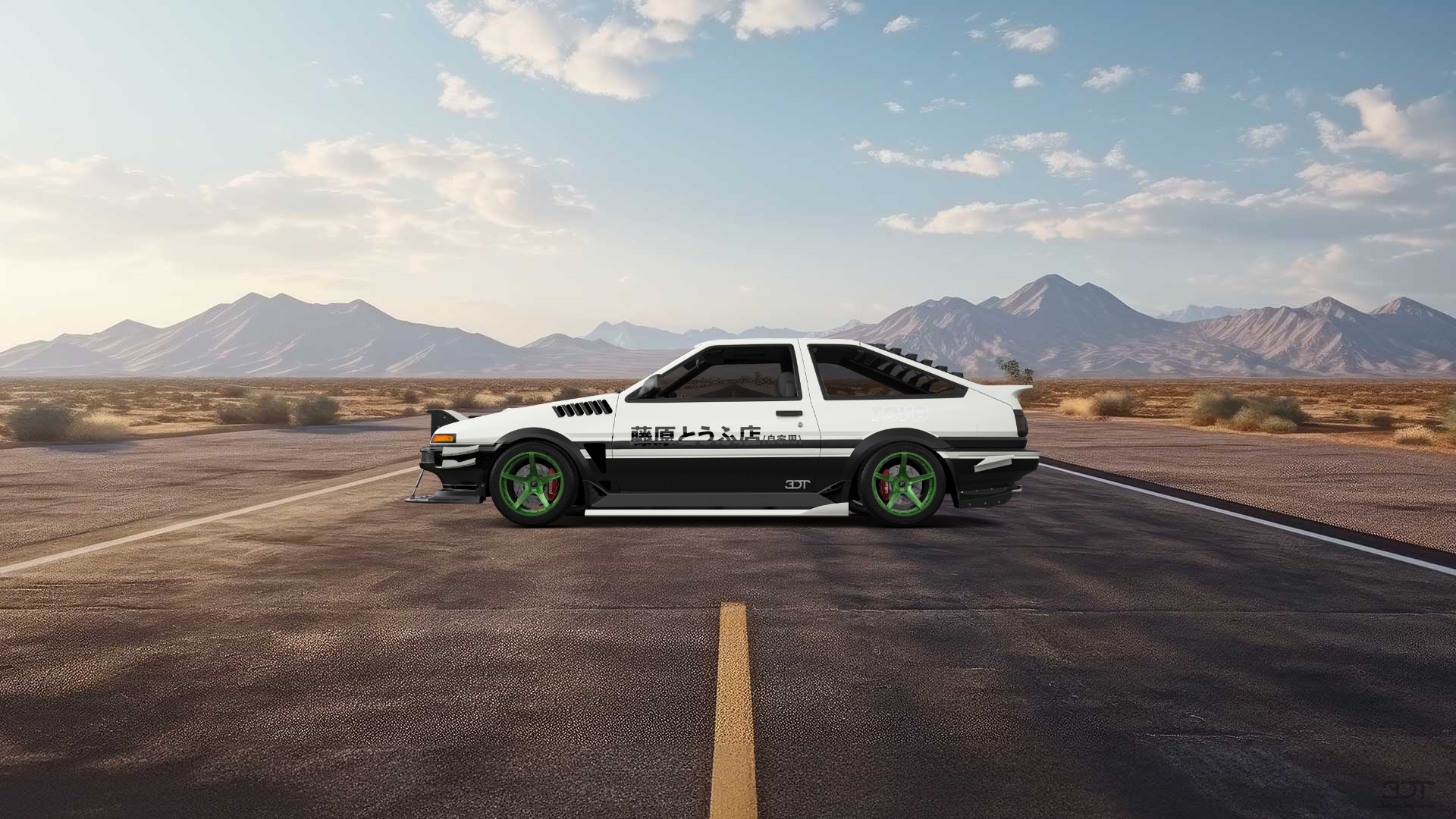 Toyota AE86 3 Door Hatchback 1985 Images